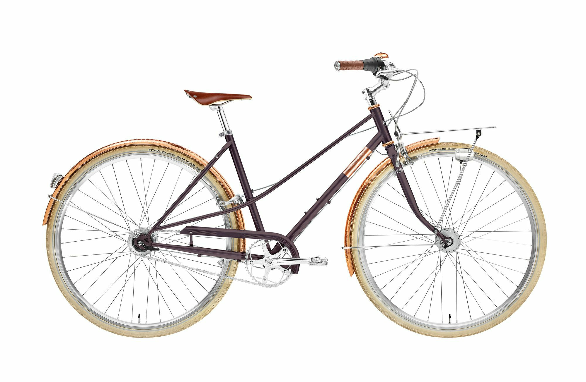 Creme Cycles Caferacer Lady Doppio Pinot Noir 28" Trapez