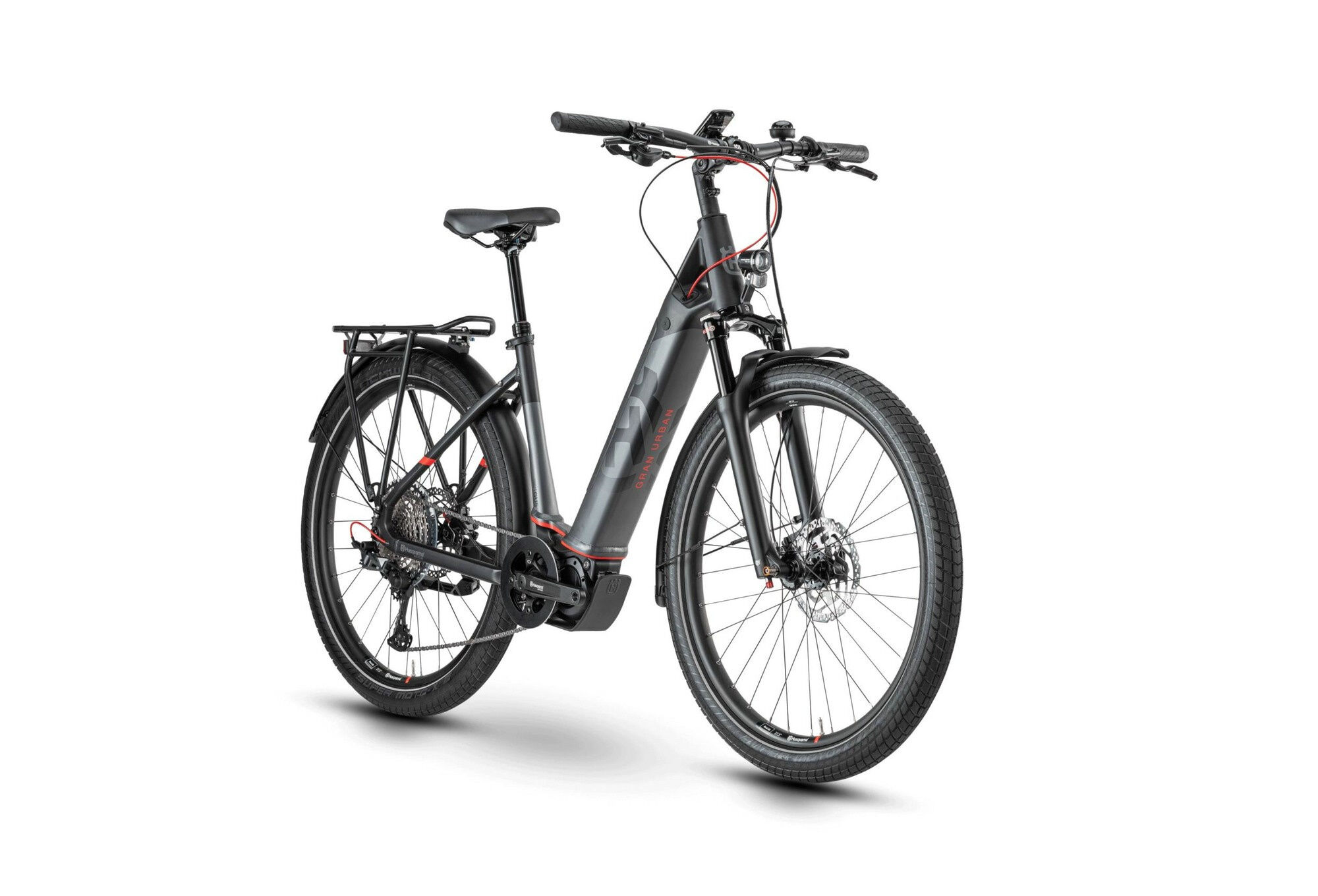 Husqvarna Gran Urban 5 Black/Anthracite/Red 27,5" 504 Wh Wave