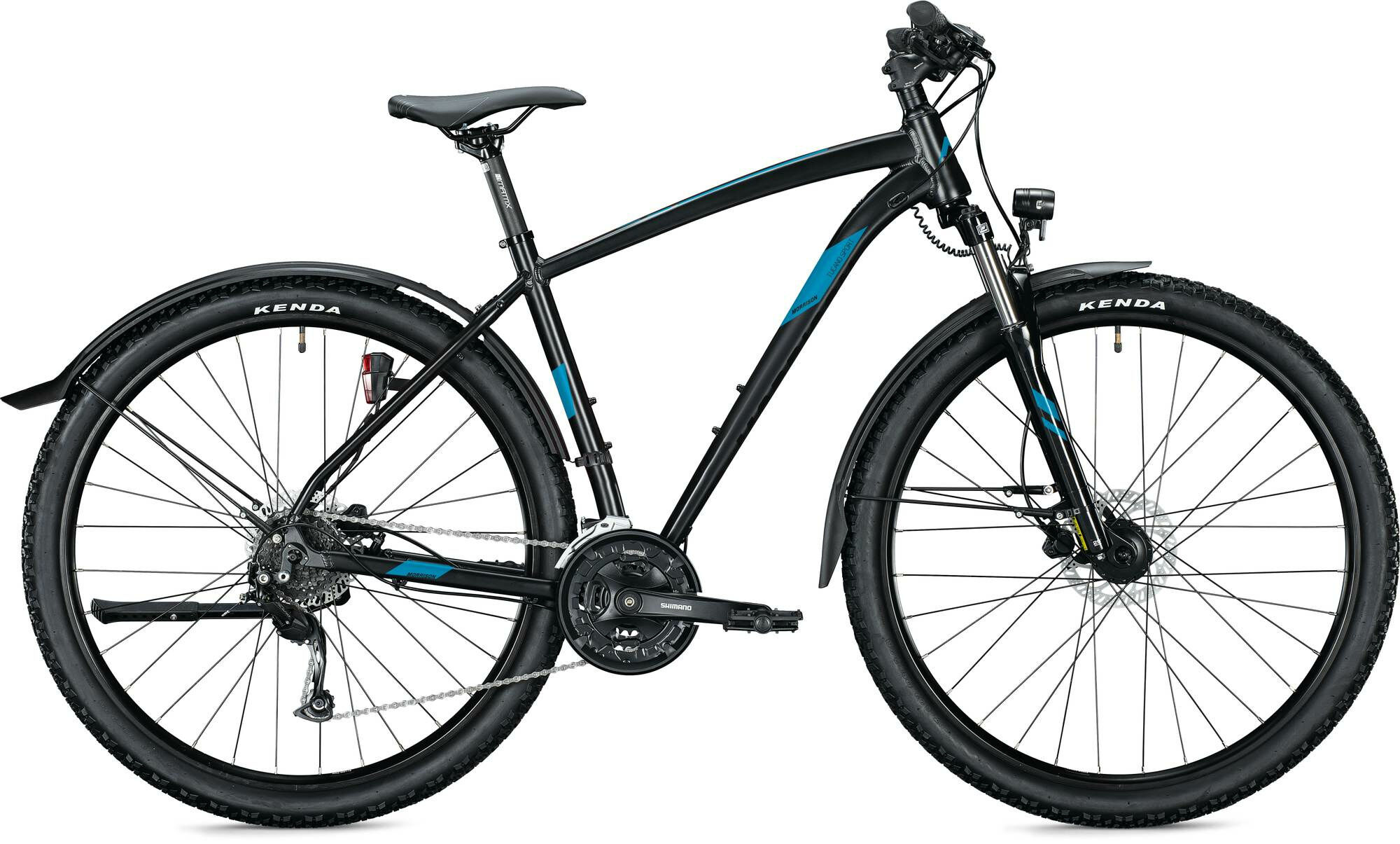 Morrison TUCANO SPORT 29" black/blue, matt 29" Diamant
