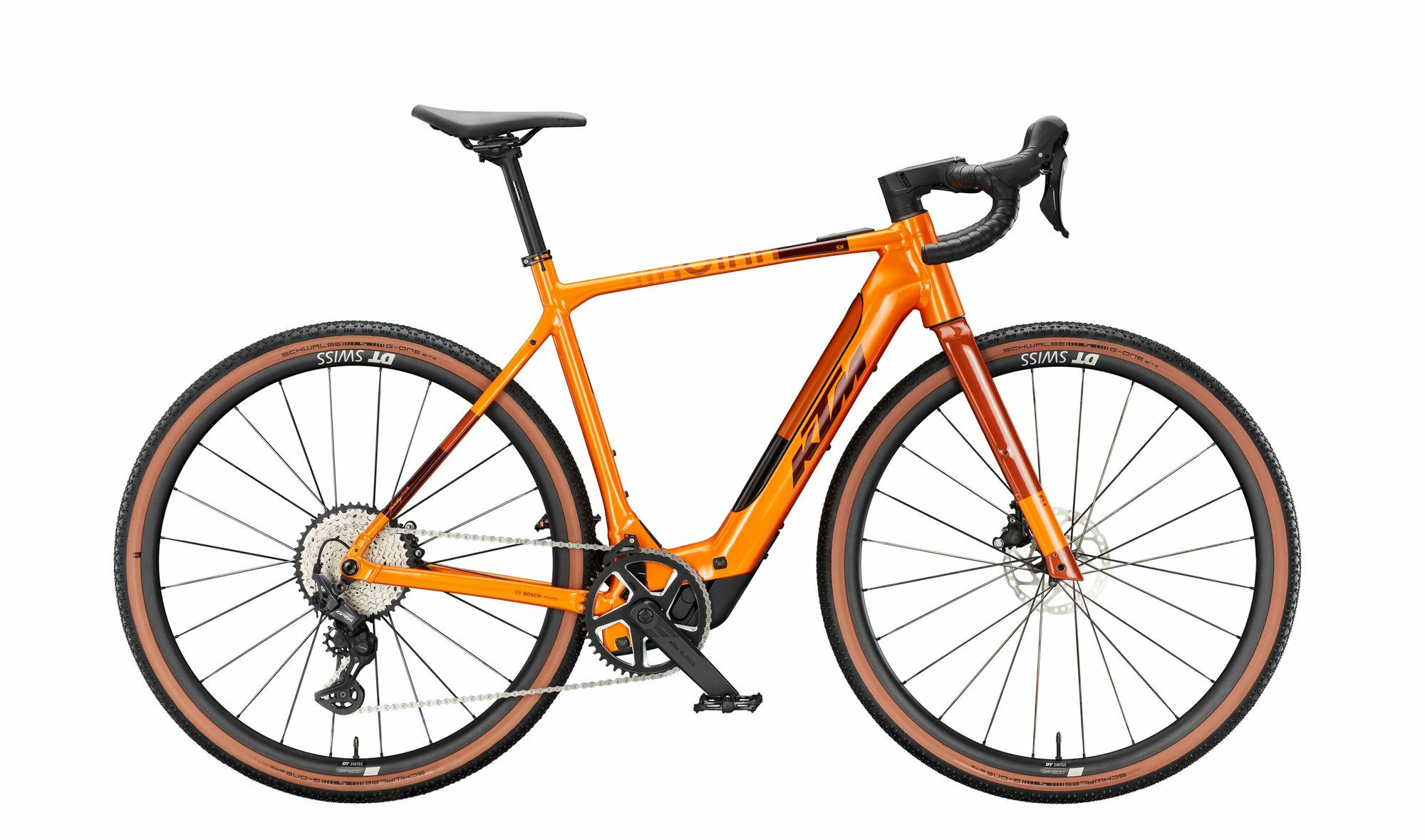KTM MACINA GRAVELATOR SX 10 FRESH ORANGE (DARK ORANGE) 2025 28" 400 Wh Diamant