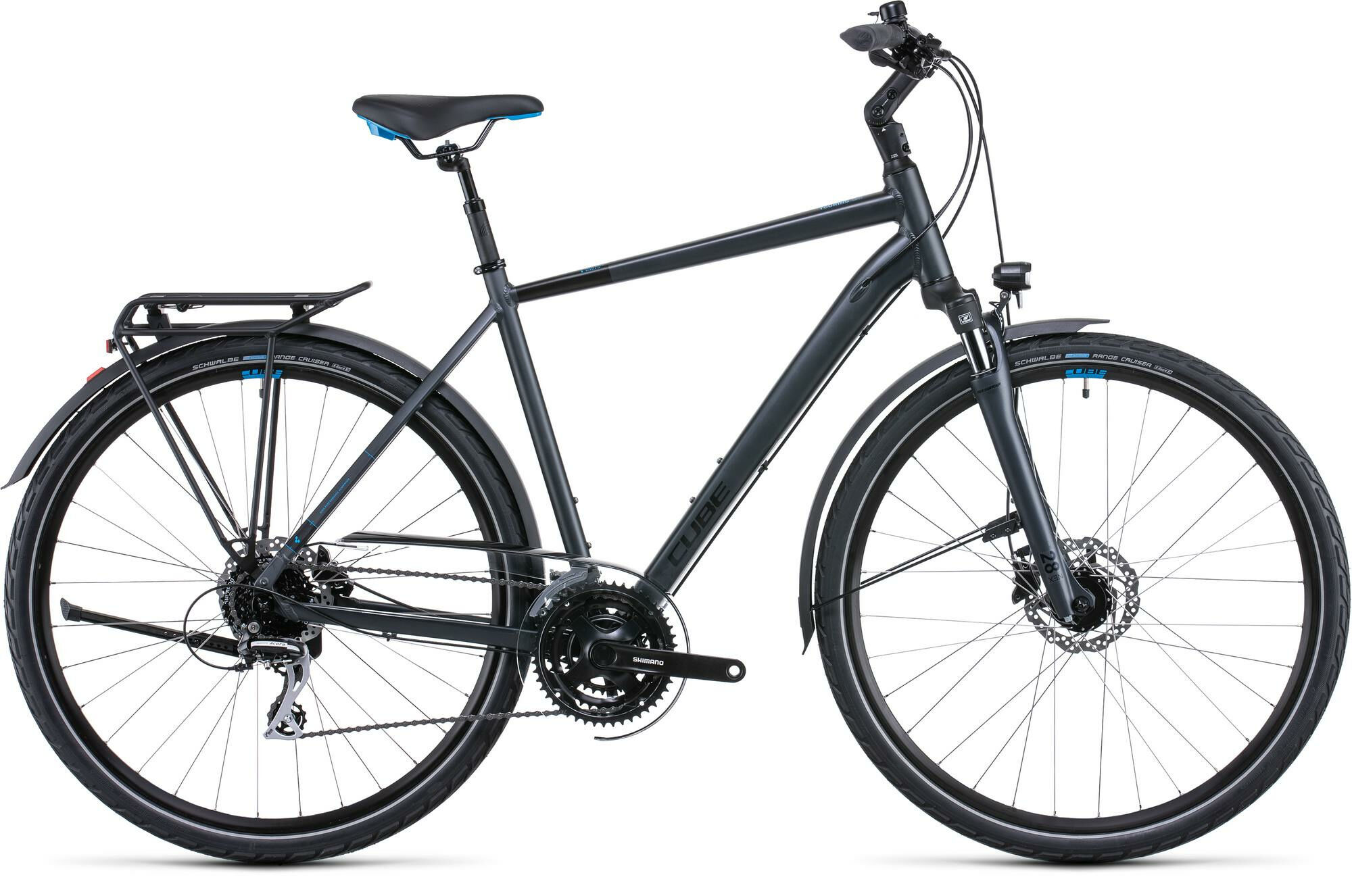 Cube Touring ONE grey´n´blue 2022 28" Diamant