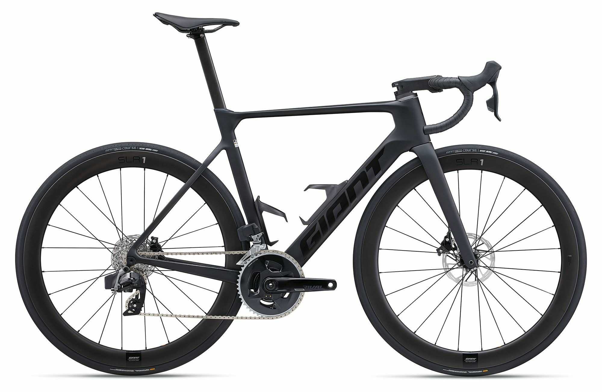 Giant Propel Advanced Pro 1 Matte Carbon/Gloss Black 2024 28" Diamant