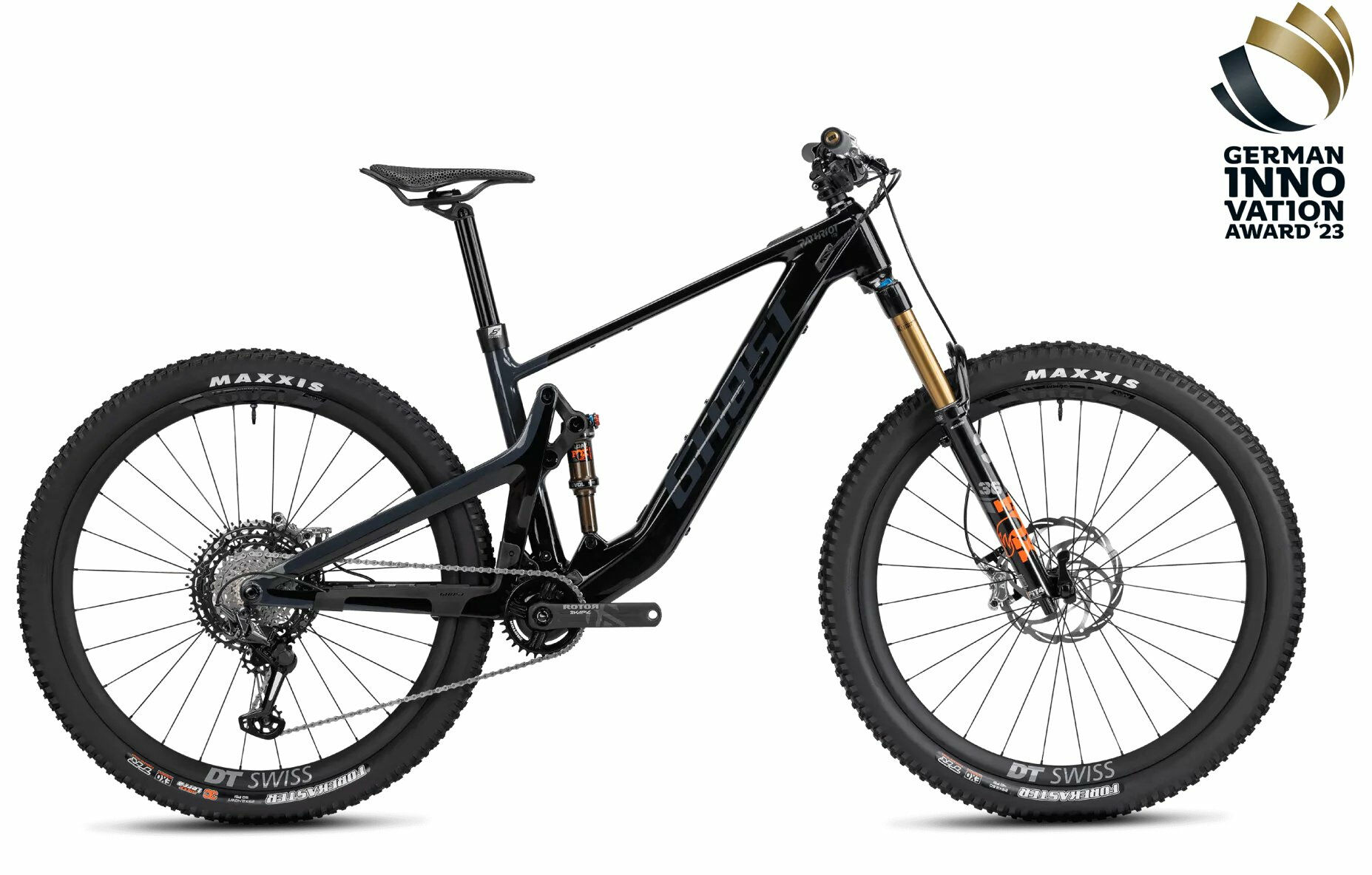 Ghost PATH RIOT LTD - 29" 430 Wh - carbon/dark grey-glossy L
