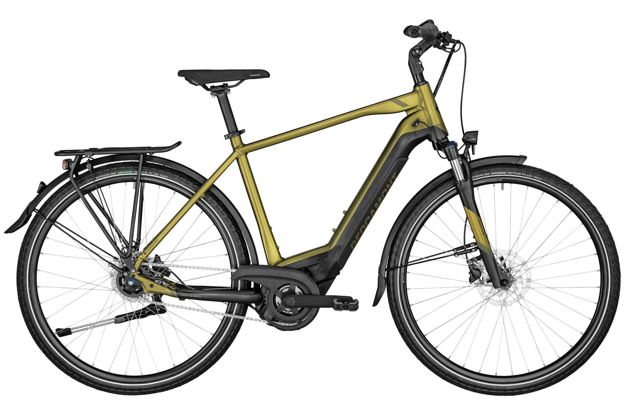 Bergamont E-HORIZON N5e FH - 28" 500 Wh - dark gold (matt) 52 cm