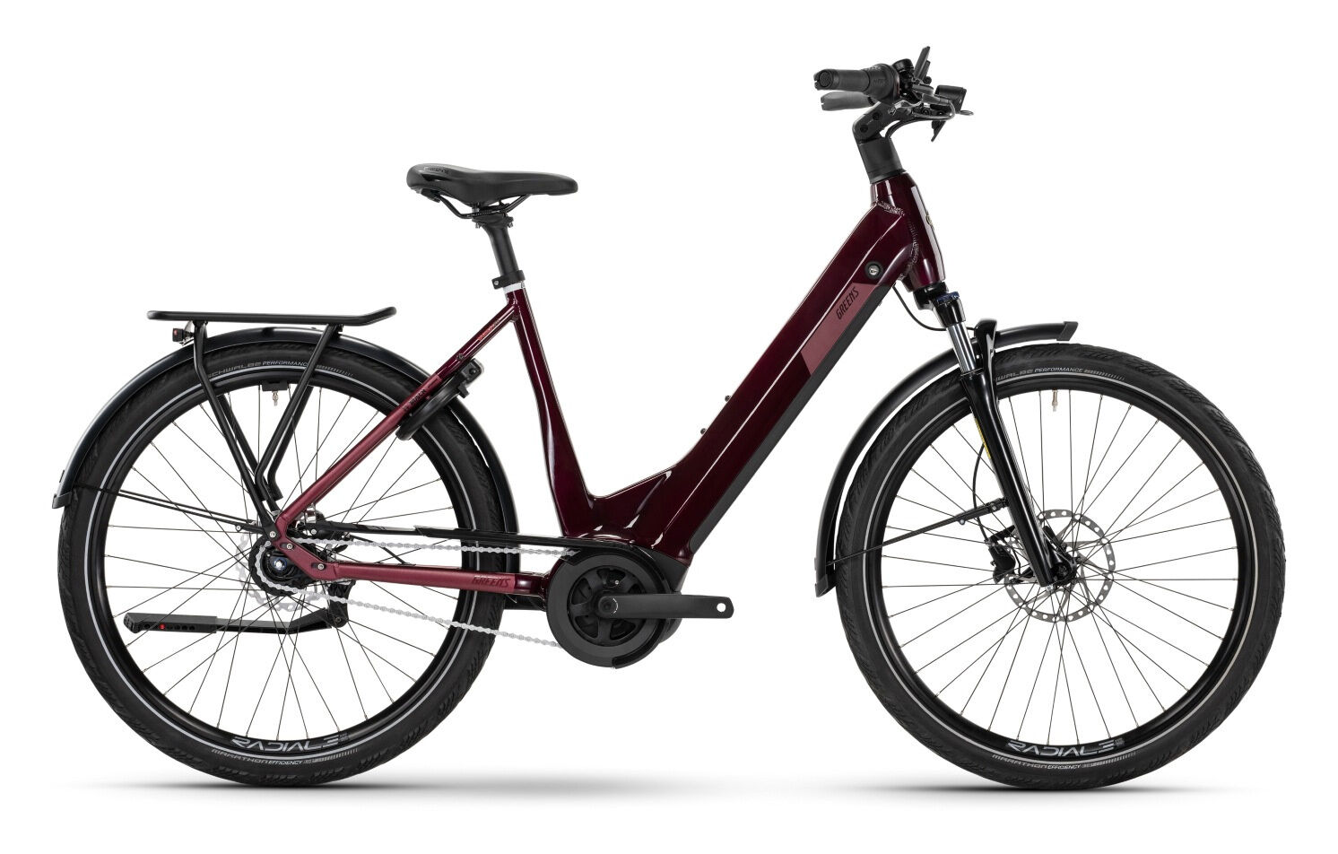 Green's Bromley ER625N dark red 2024 27,5" 625 Wh Wave