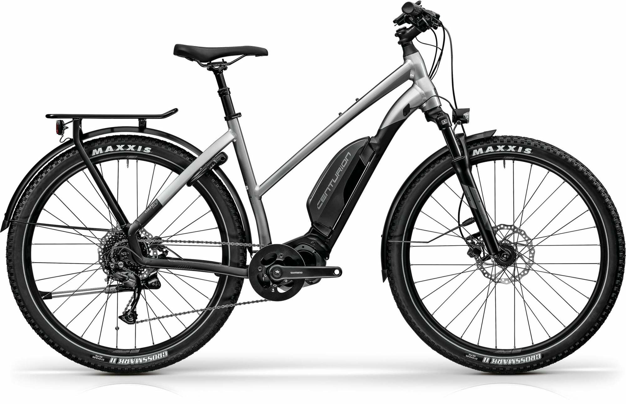 Centurion Country Tour F760 Grau 27,5" 630 Wh Trapez