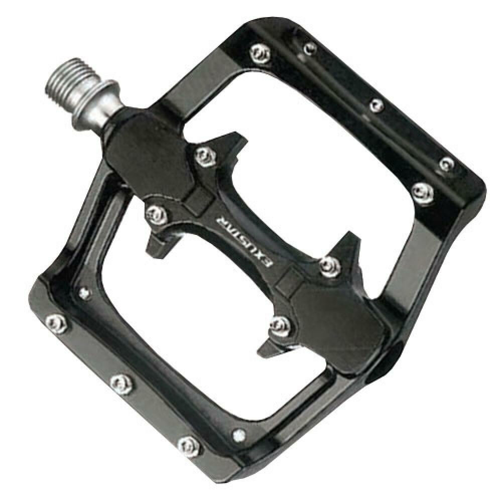 Messingschlager Pedale PM820-2 schwarz Exustar umrüstbar auf Clipless