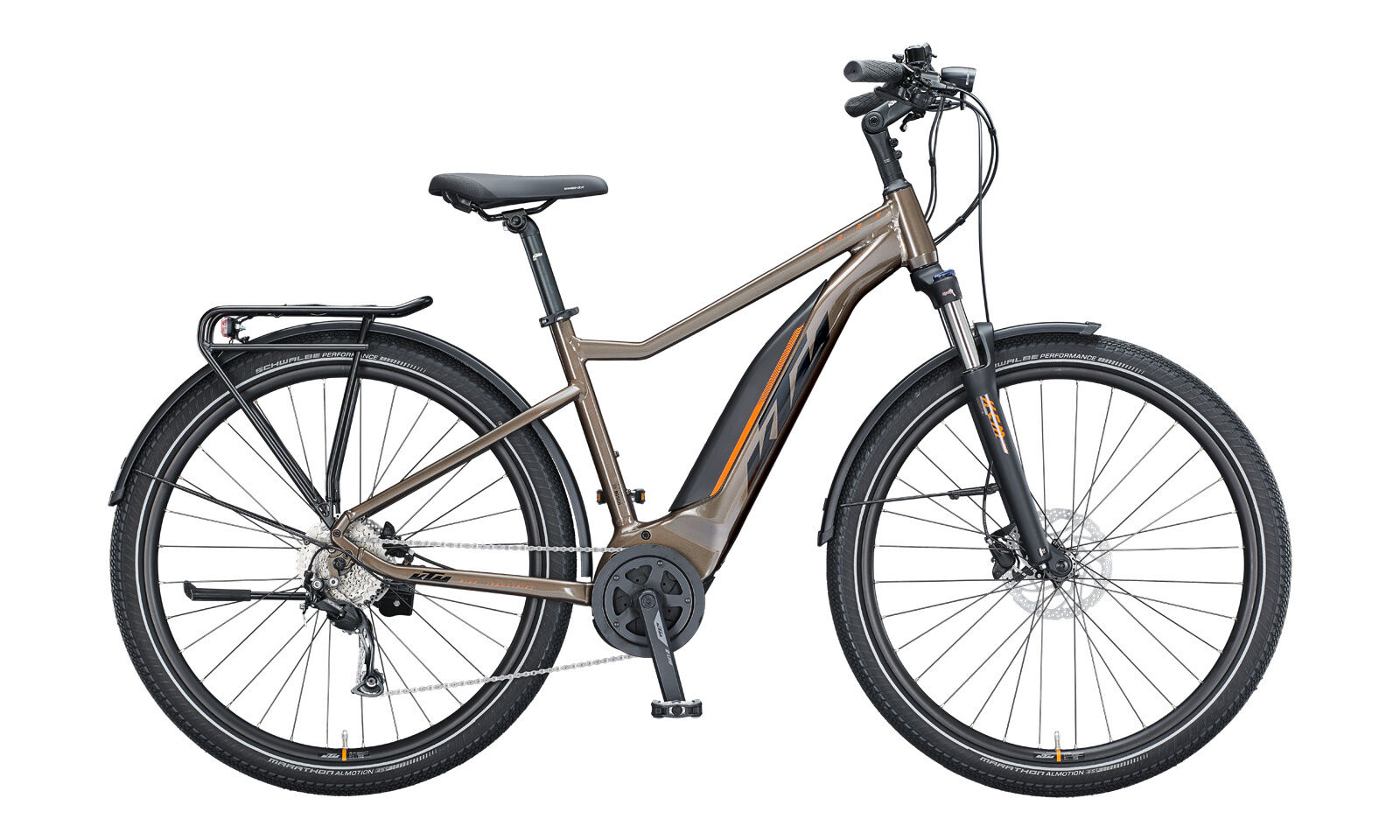 KTM  MACINA GRAN P292  Oak ( Black Orange )   2021 29" 500 Wh Diamant