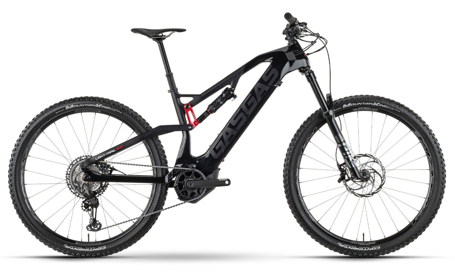 GASGAS G LIGHT TRAIL 3.0 Black / Carbon 29" 410 Wh Diamant