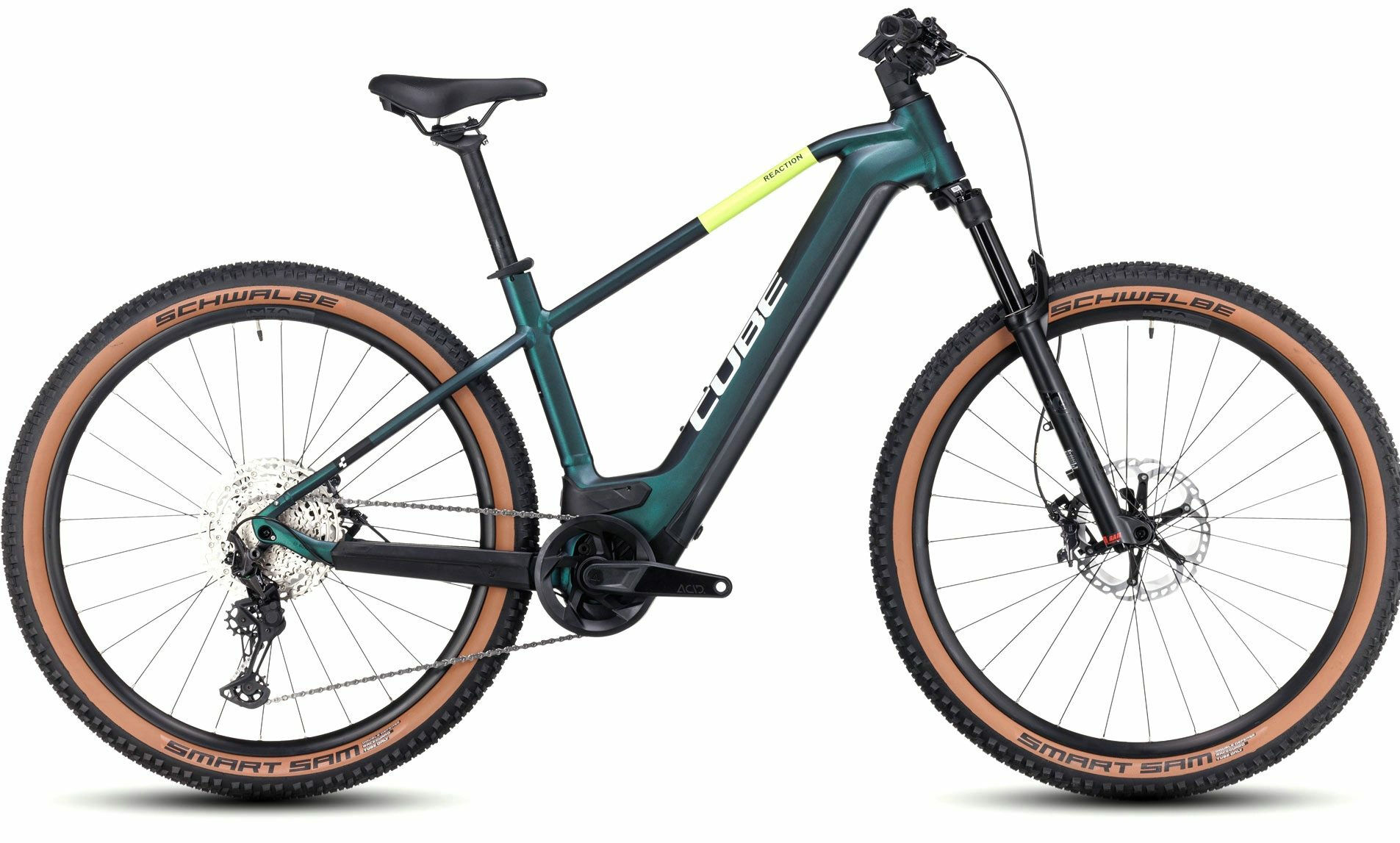 Cube Reaction Hybrid SLT 750 goblin´n´yellow 29" 750 Wh Diamant