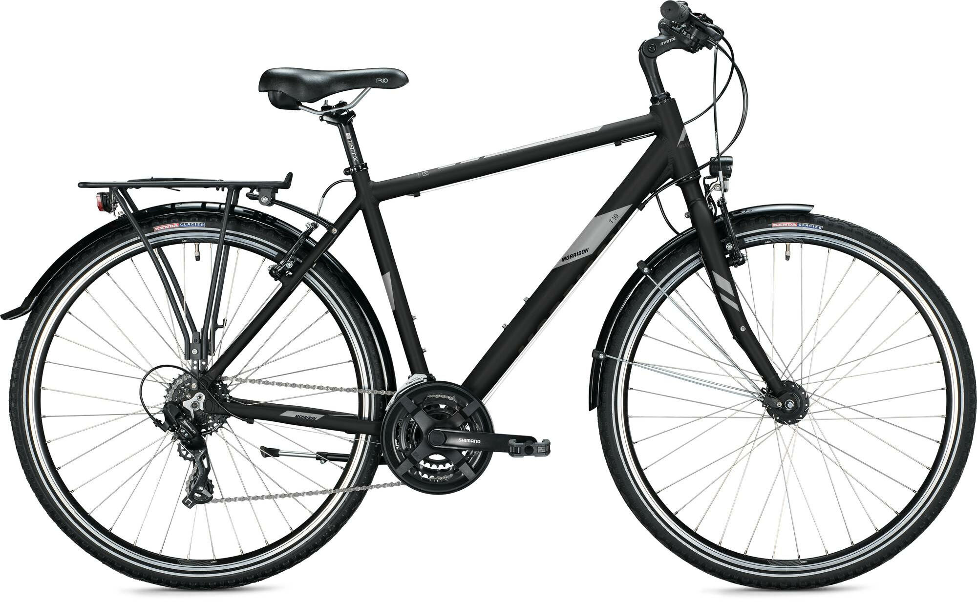 Morrison T 1.0 black/grey, matt 28" Diamant