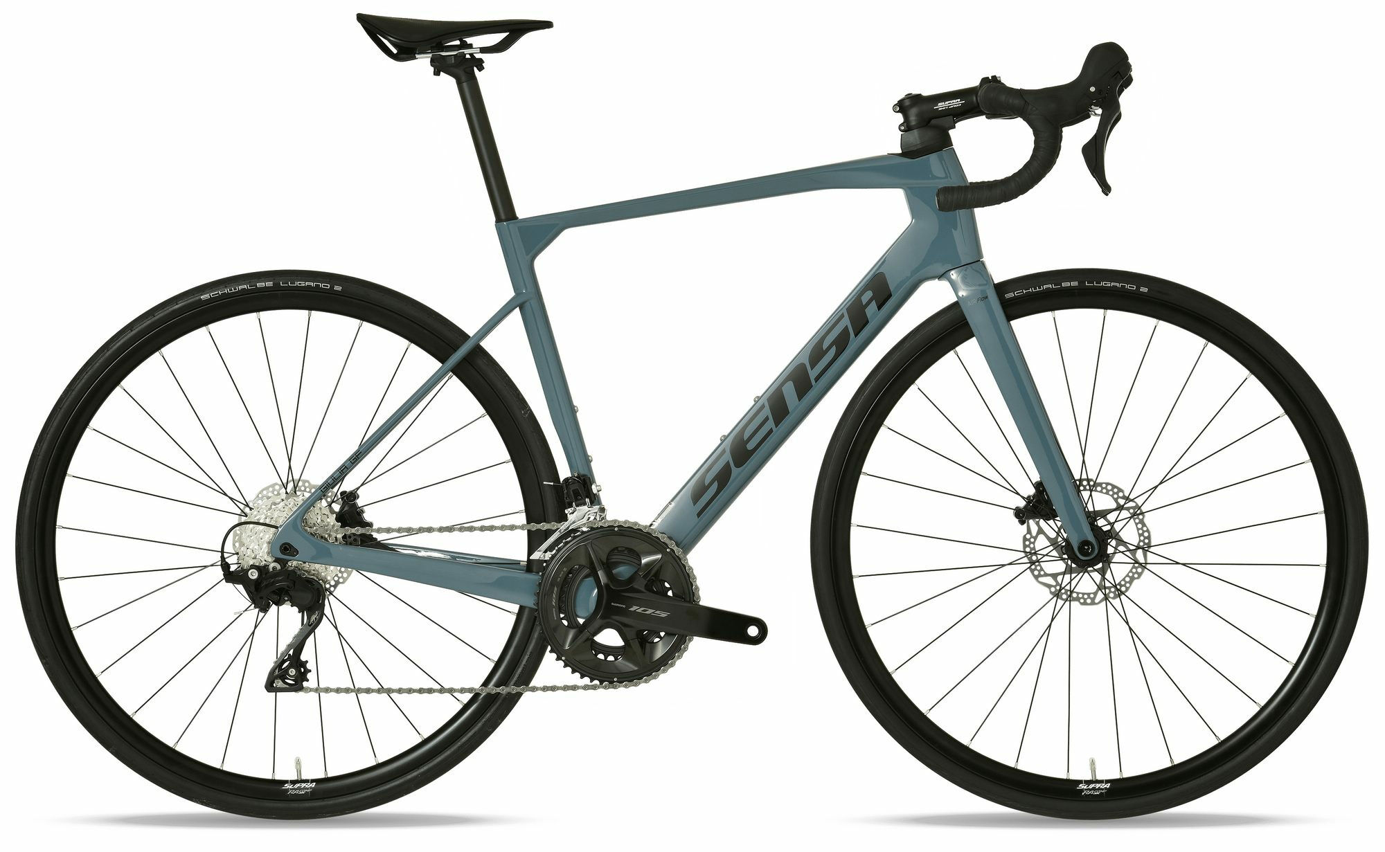 Sensa Giulia GF Comp 105 Shiny Lead Grey 2025 28" Diamant