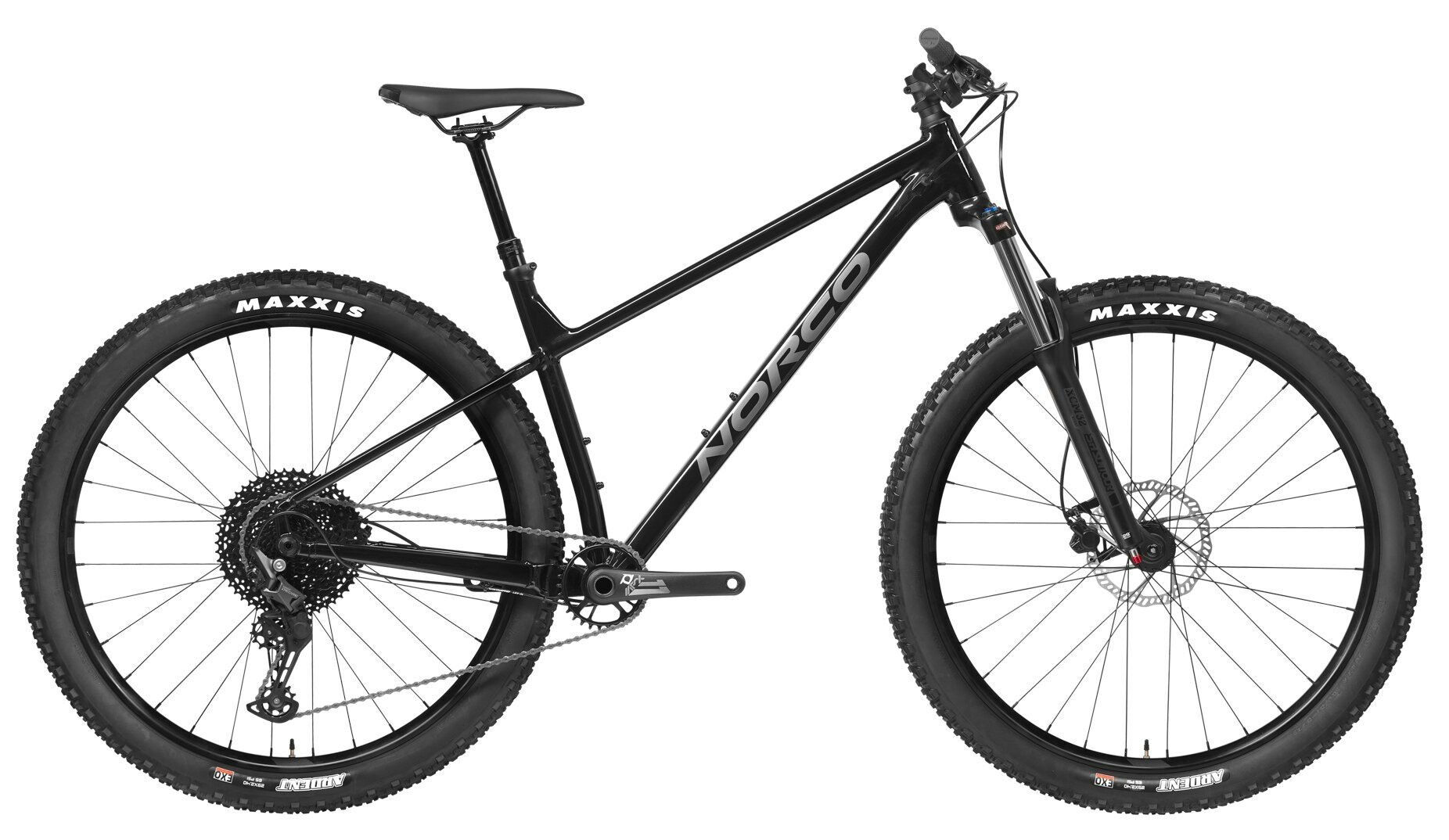 Norco Fluid HT 2 Black/Charcoal 2023 29" Diamant