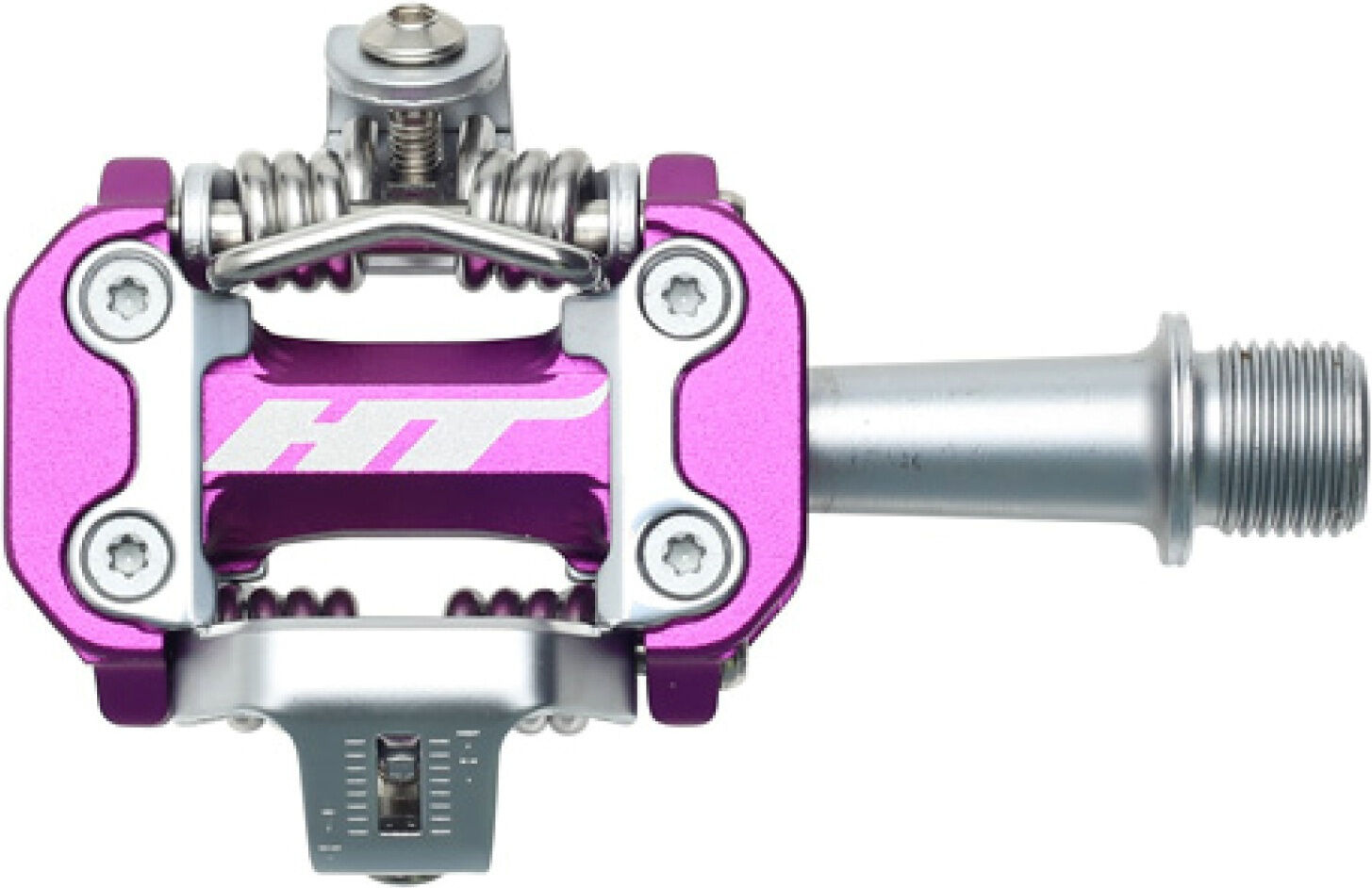 HT Components M2 CNC Cromoly Pedale Lila