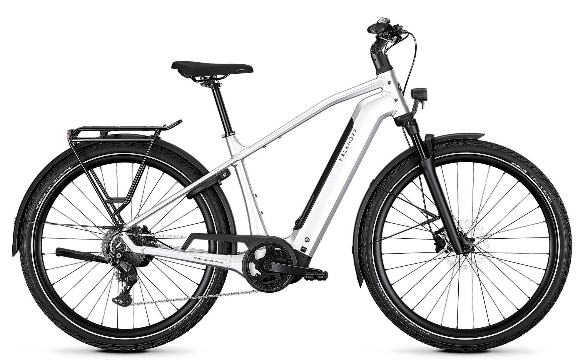 Kalkhoff ENDEAVOUR 3 MOVE nepalsilver glossy 29" 600 Wh Diamant XL