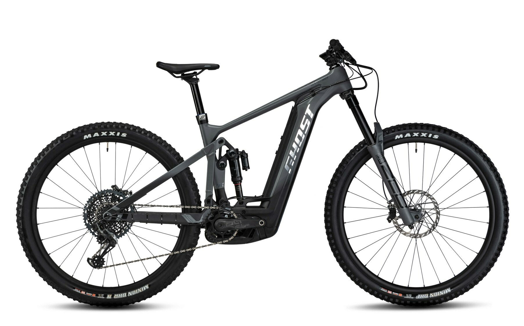 Ghost E-RIOT AM FULL PARTY black/grey-matt 29" 750 Wh Diamant XL