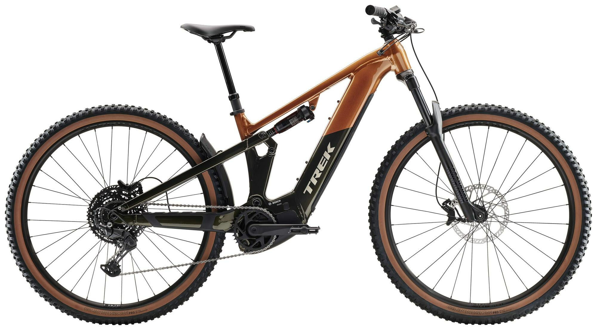 Trek Powerfly+ FS 4 Gen 4 Pennyflake/Black Olive 29" 600 Wh Diamant