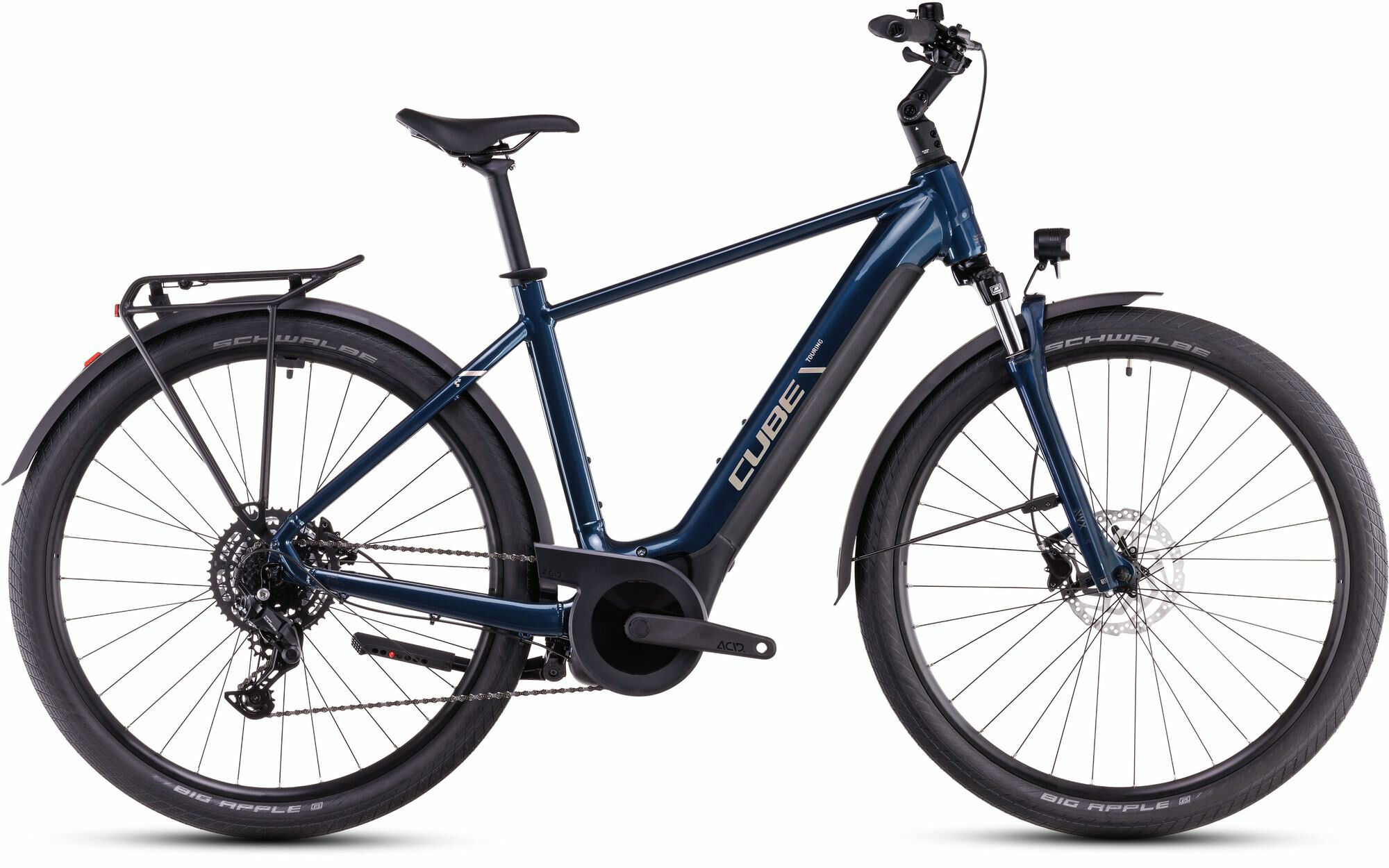 Cube Touring Hybrid ONE 625 deepsea ́n ́chrome 28"; 625 Wh Diamant 50 cm
