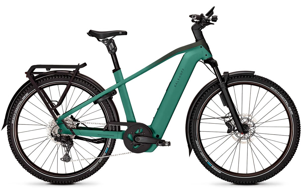 Kalkhoff ENTICE 5+ EXCITE ABS mineralgreen / huntsmengreen matt 29" 800 Wh Diamant