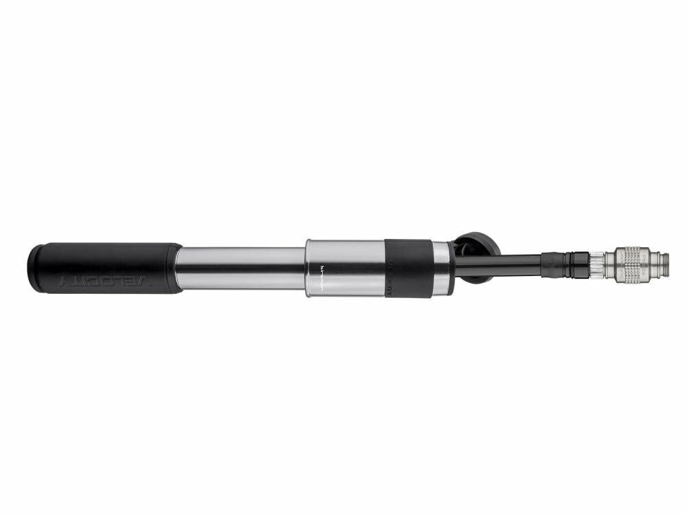 Birzman Velocity Road Handpumpe 160PSI Ventilkopf mit Gewinde silber