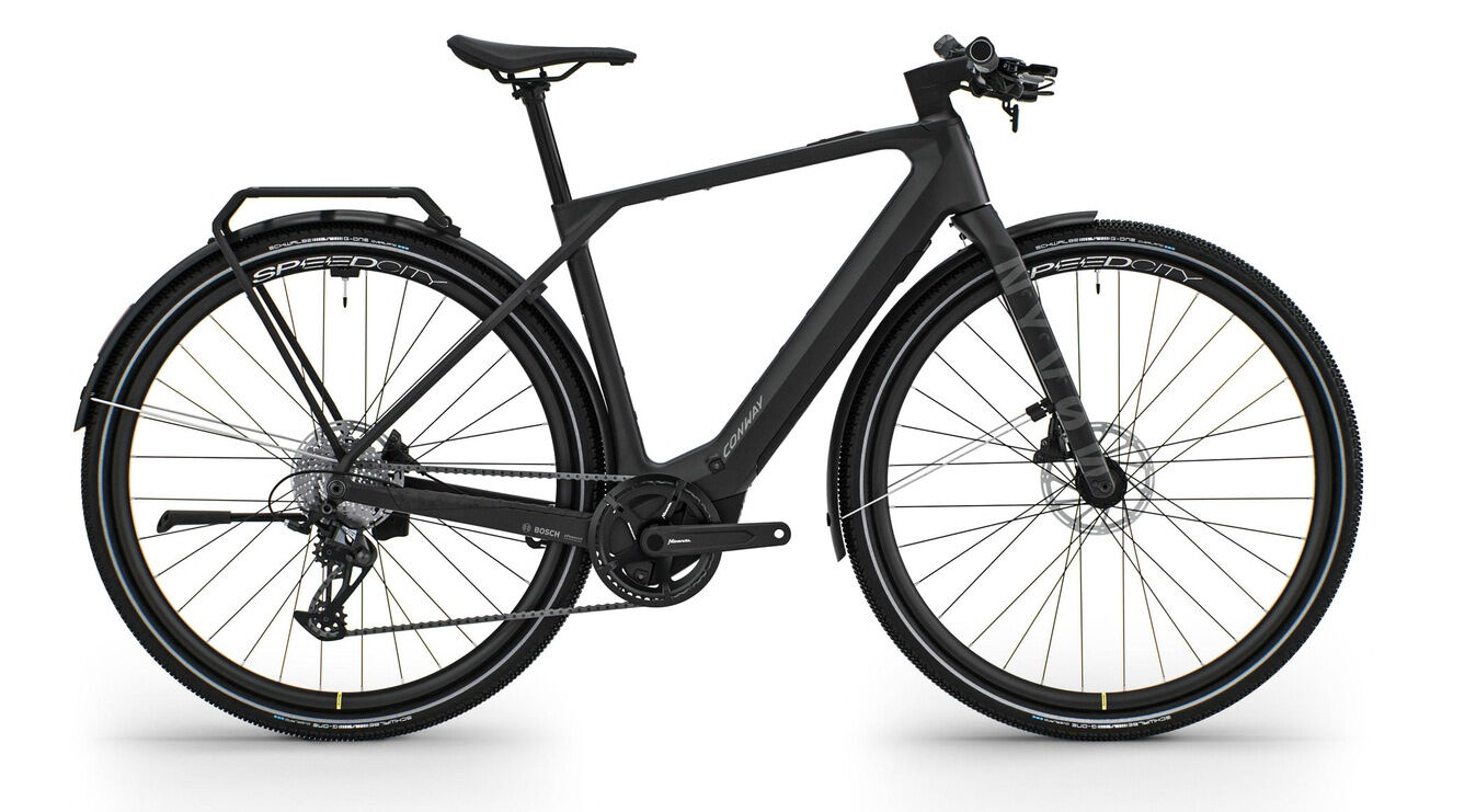 Conway Nyvon 8.0 C black matt / reflective 28" 400 Wh Diamant