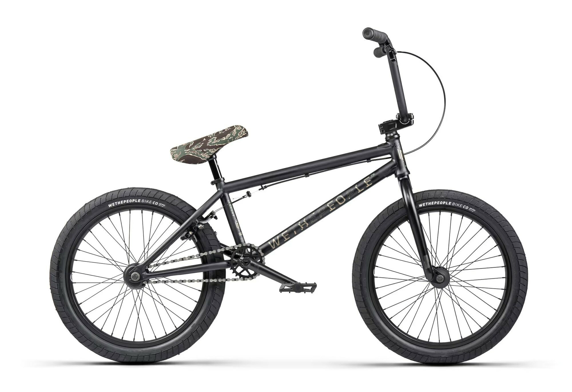 Wethepeople ARCADE 21" Top Tube Matt Black 20" Diamant