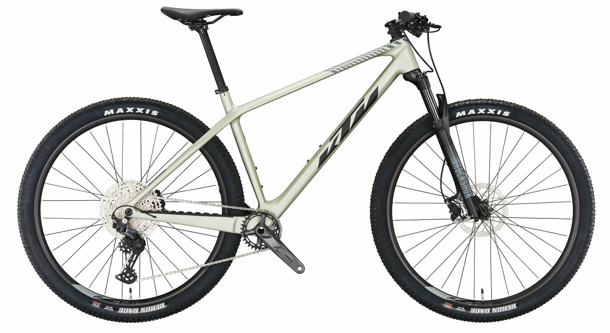 KTM MYROON PRO dew silver matt (black+grey+orange) 29" Diamant 38 cm