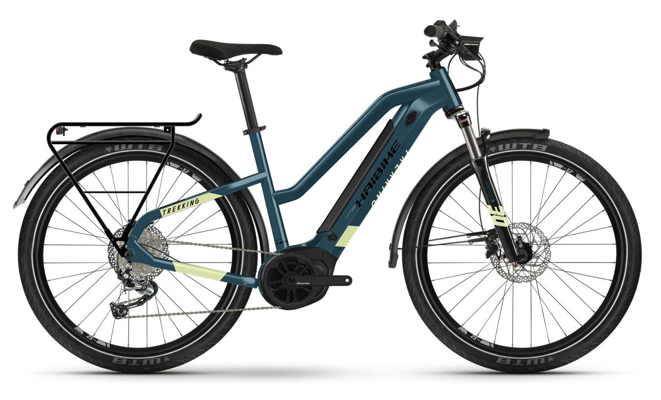 Haibike Trekking 5 blue/canary 2022 27,5" 500 Wh Trapez