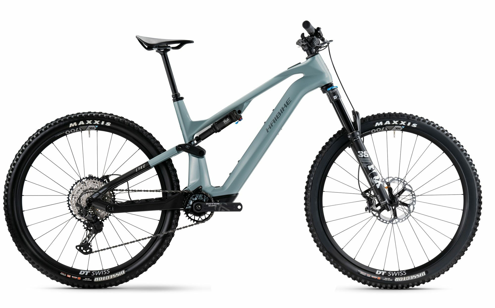 Haibike LYKE CF 11 - 29" 480 Wh - silver/carbon glänzend XL