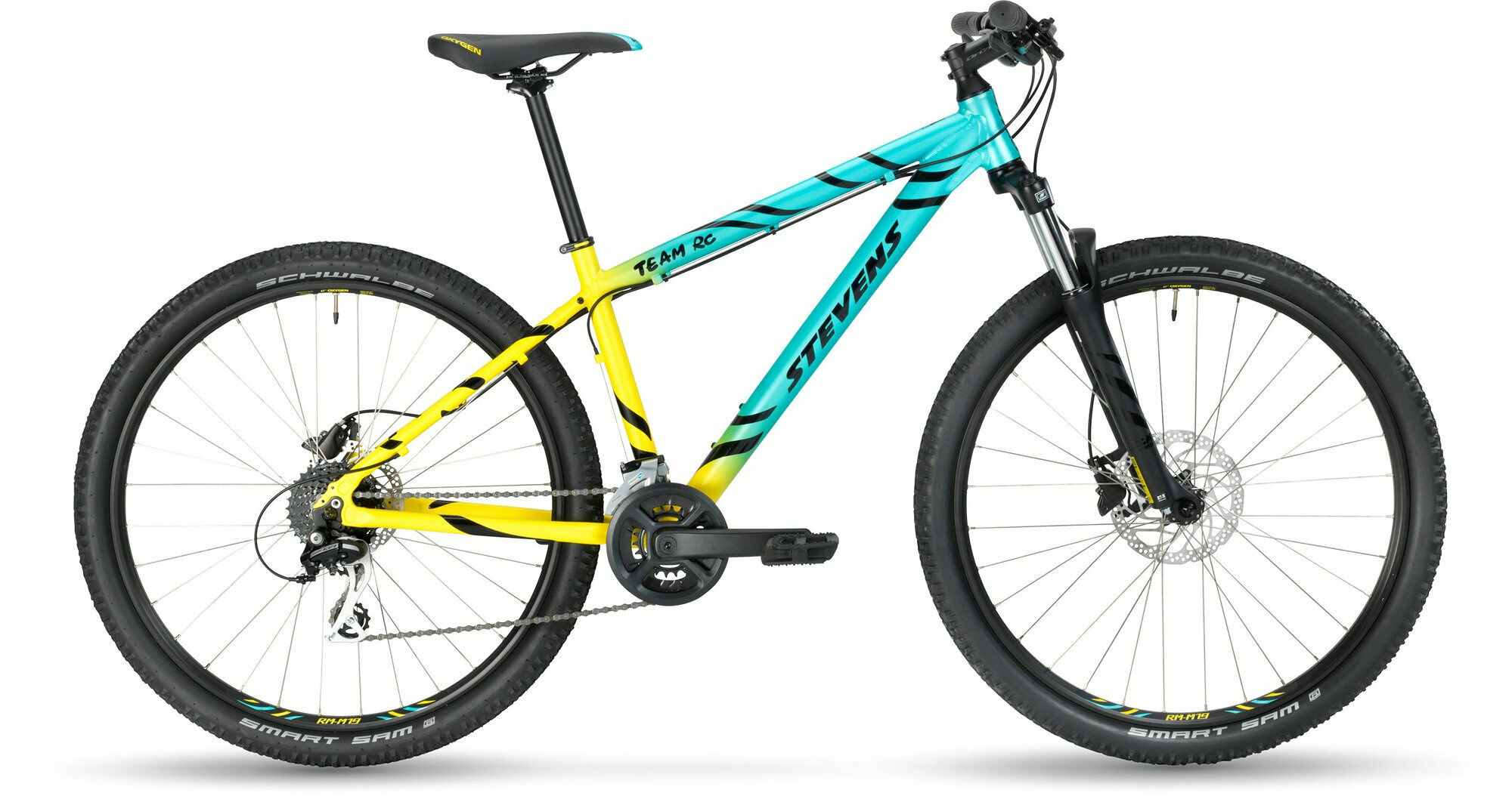 Stevens TEAM RC Lemon Turquoise 27;5" Diamant 18"