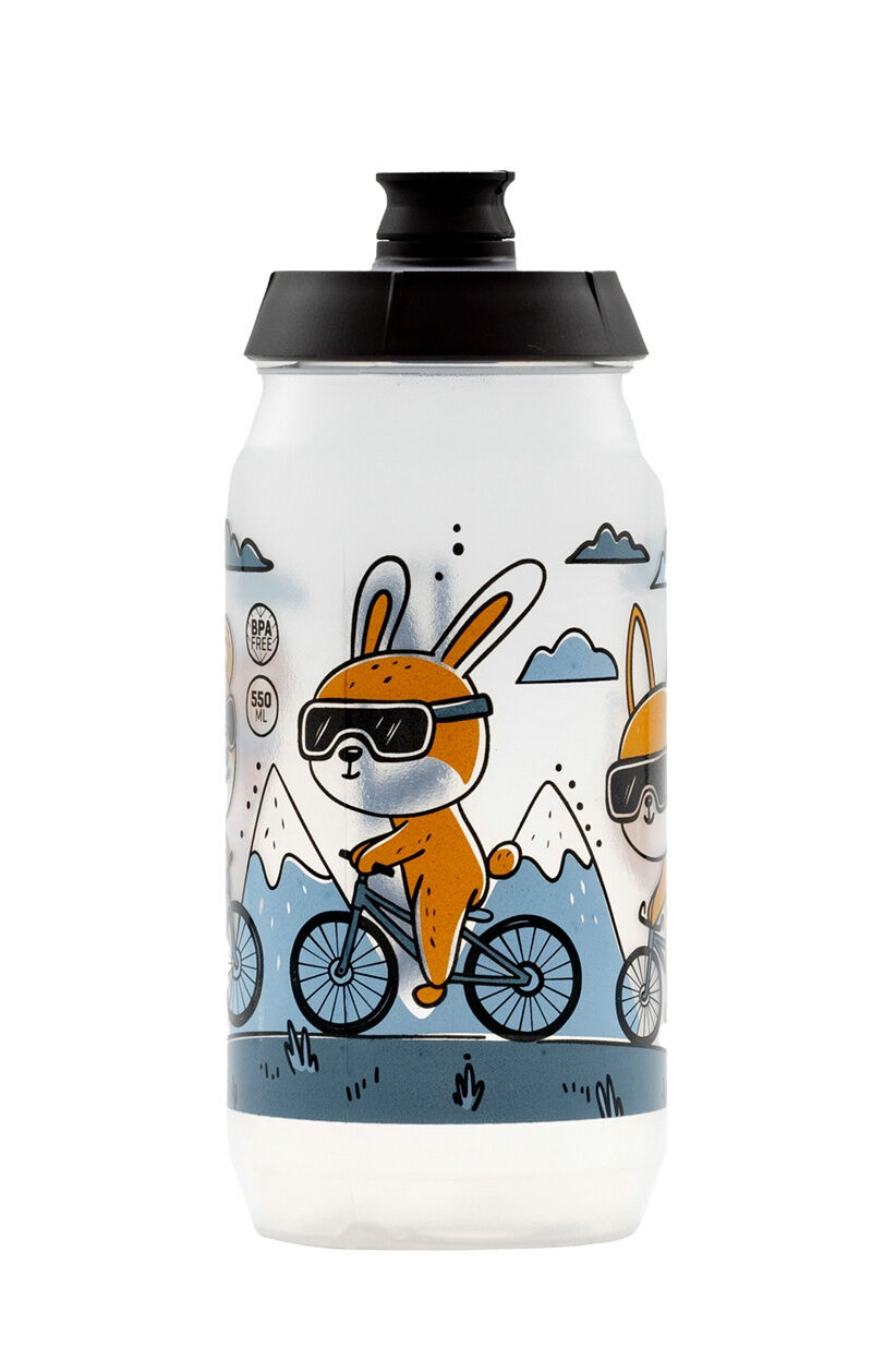 KLS Fahrradflasche KOLIBRI Transparent