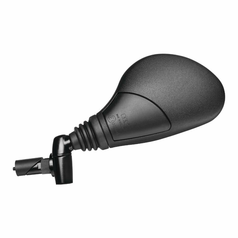 Busch & Müller E-Bike Fahrradspiegel klappbar, Innenlenkerklemmung 17,222 mm, E-Prüfzeichen, für Speed-Pedelecs, vibrationsarm, Aluminium-Befestigung