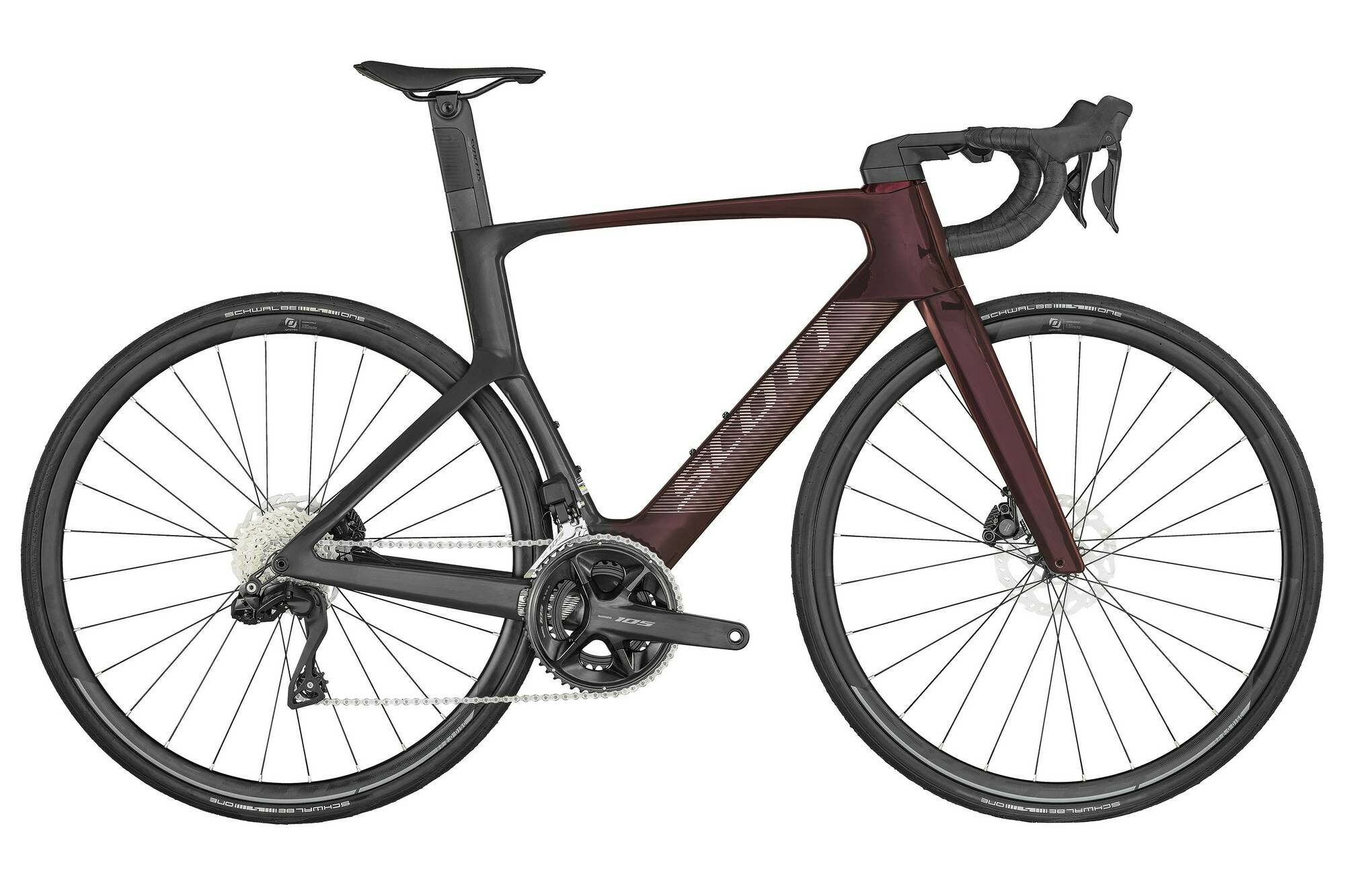 Scott Foil RC 30 Red Tint Carbon 28" Diamant