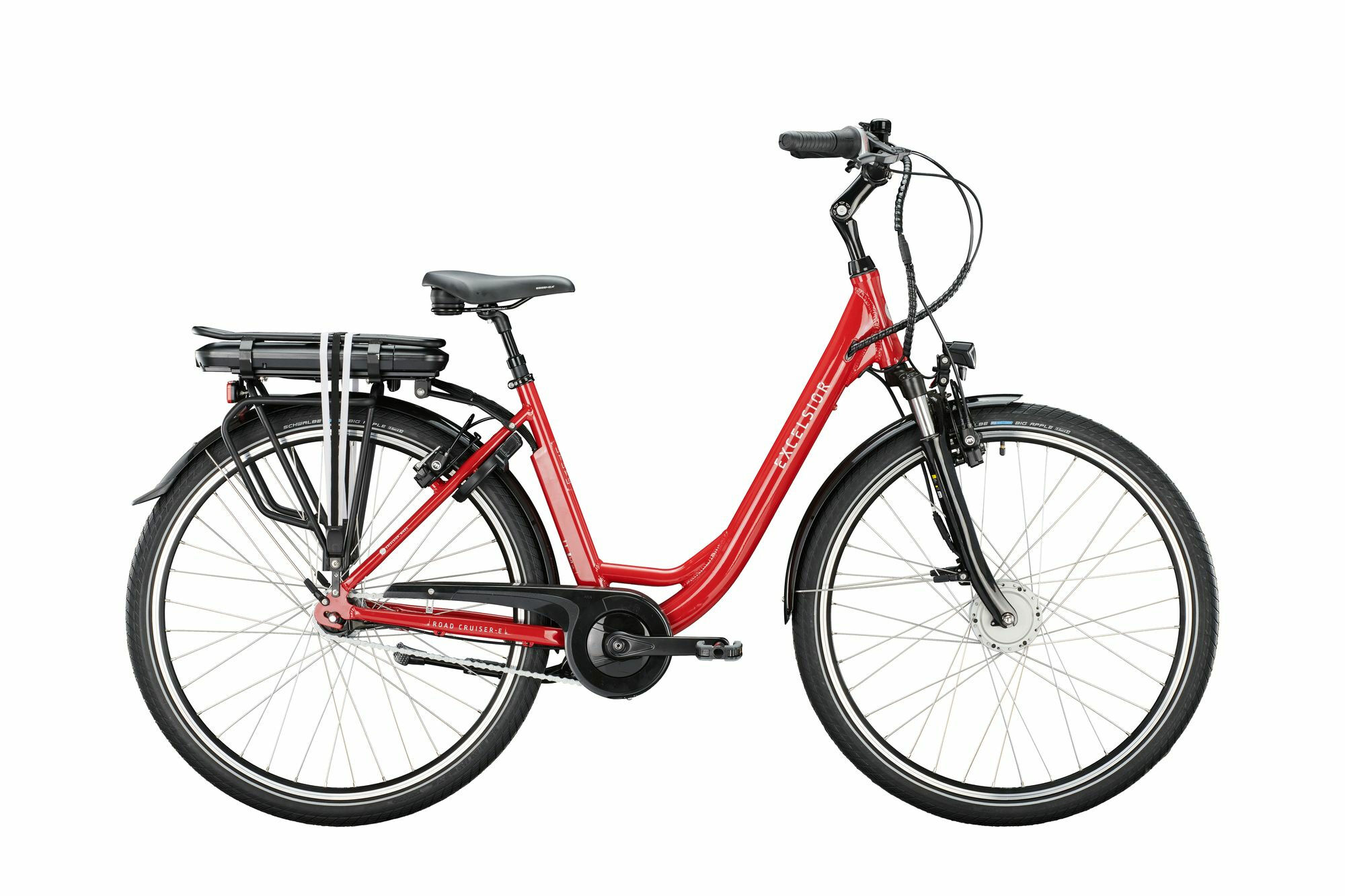 Excelsior Road Cruiser E ruby red 2022 28" 468 Wh Wave