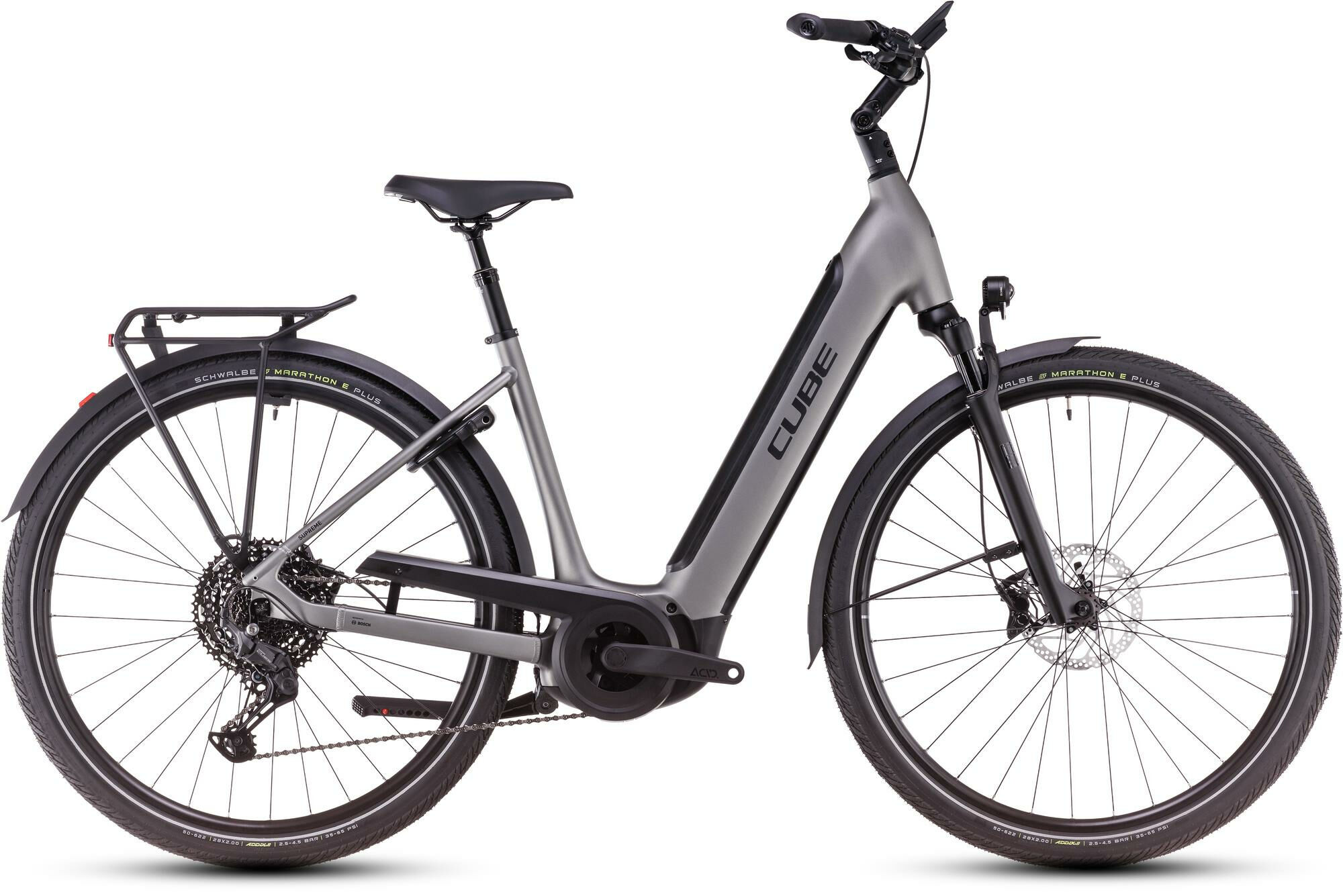Cube Supreme Hybrid SLX 625 grey´n´lunar 28" 625 Wh Wave
