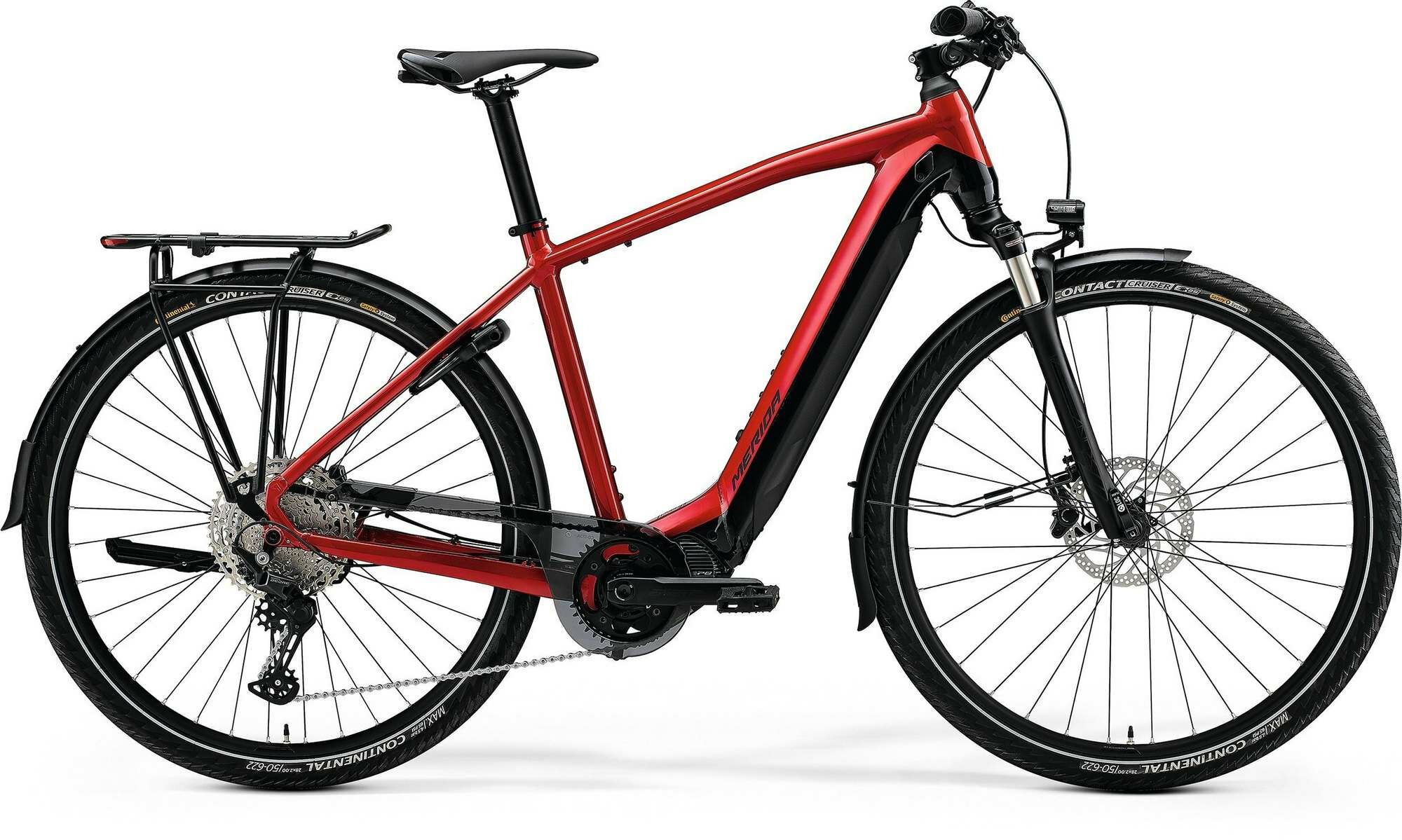 Merida eSPRESSO EP8-EDITION EQ EP1 RED/BLACK 2023 28" 630 Wh Diamant