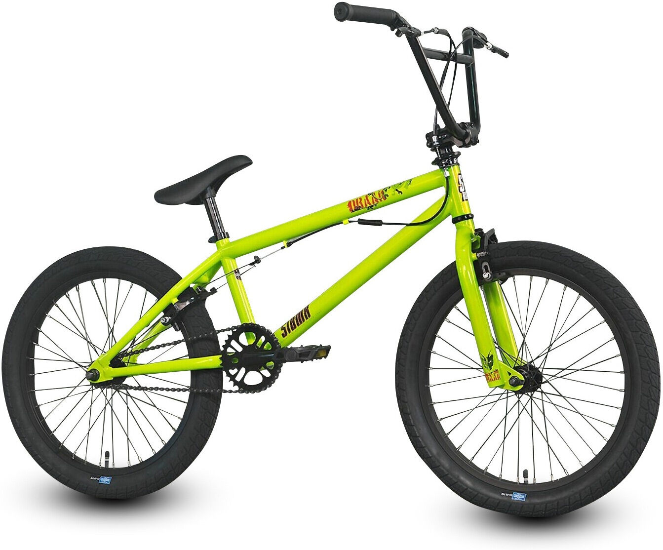SIBMX Draak safety green 20" Diamant