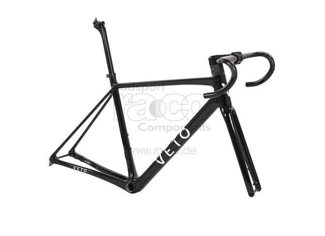VETO B983 Road Rahmenkit Schwarz / Weiss Diamant 54 cm