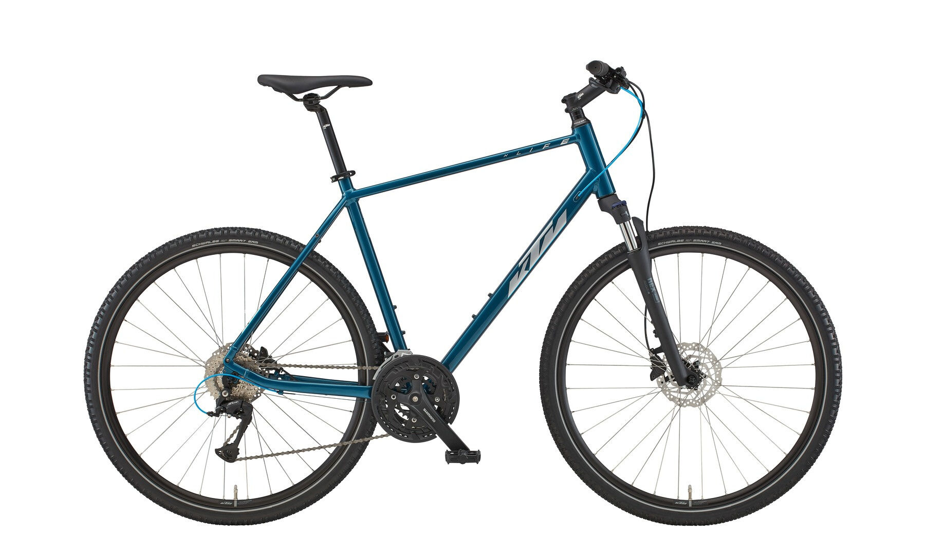 KTM X-LIFE ROAD DIAMANT - 28" - vital blue (silver+blue) 56 cm