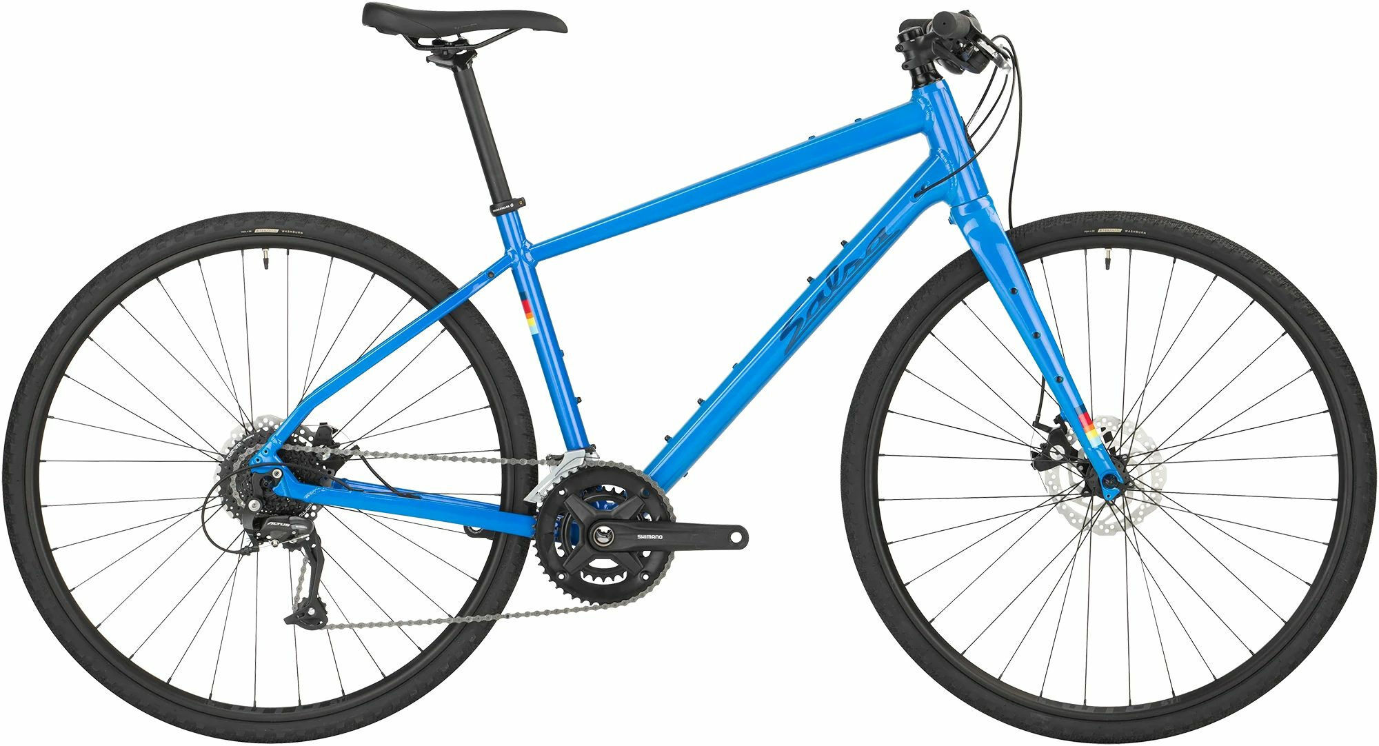 Salsa Journeyer Flatbar Altus Blue 28" Diamant S