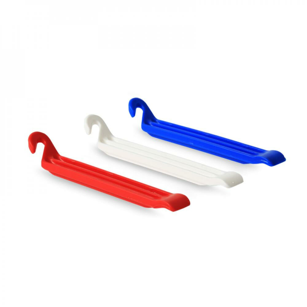 Zéfal Reifenheber DP20, 3er-Set blau/weiß/rot, Technopolymer, felgenschonend, mi...
