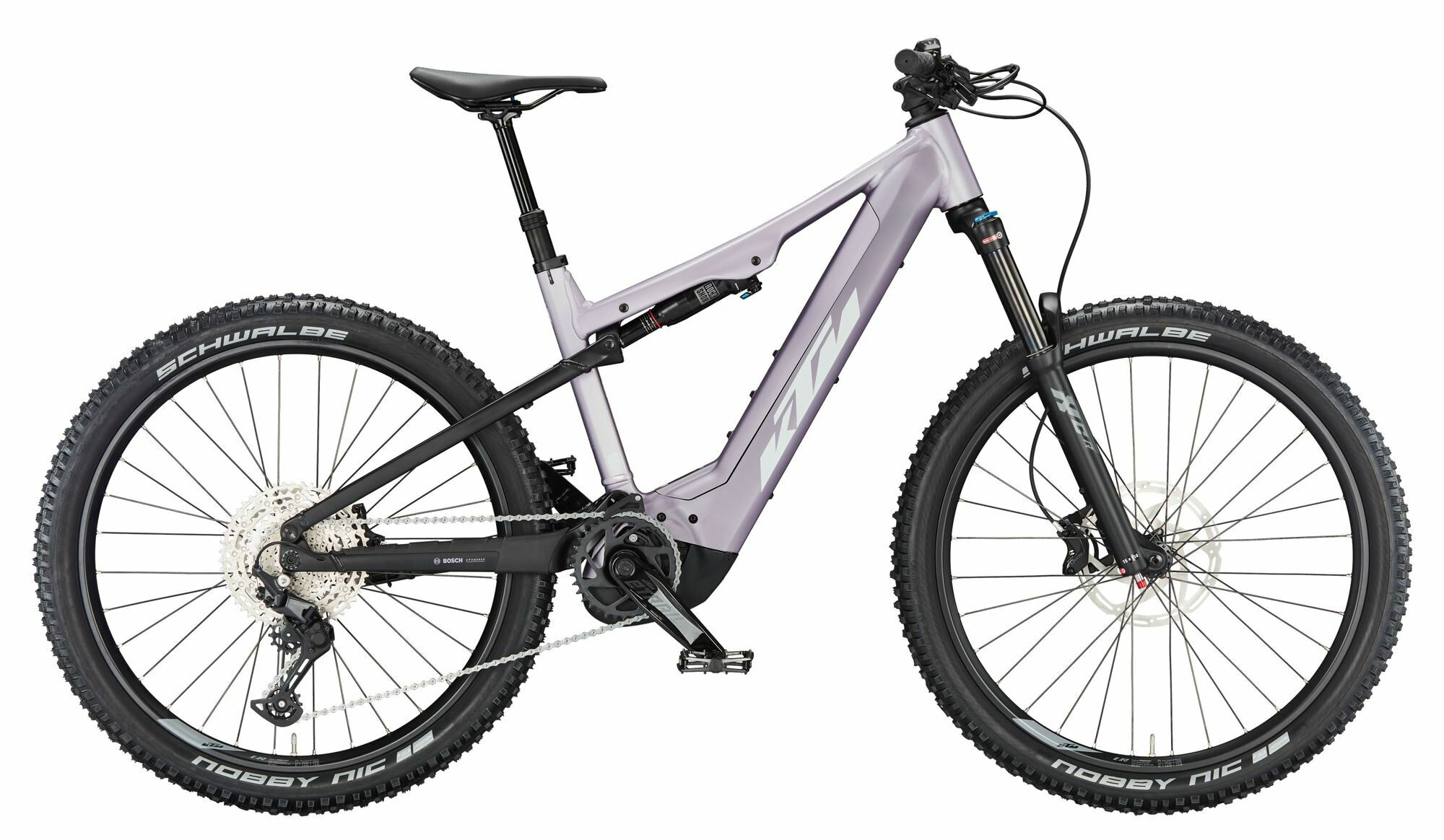 KTM Macina Lycan 772 Glorious lavender matt (black+white+coral) 27,5" 750 Wh Diamant