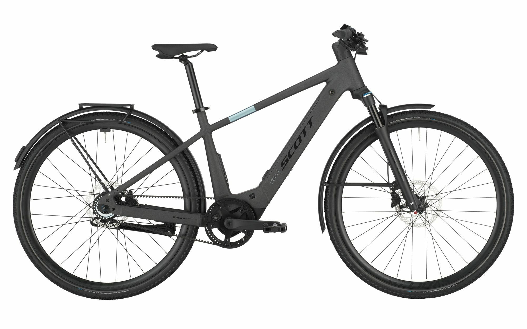 Scott PASSAGE 10 BELT - 29" 400 Wh - midnight grey L