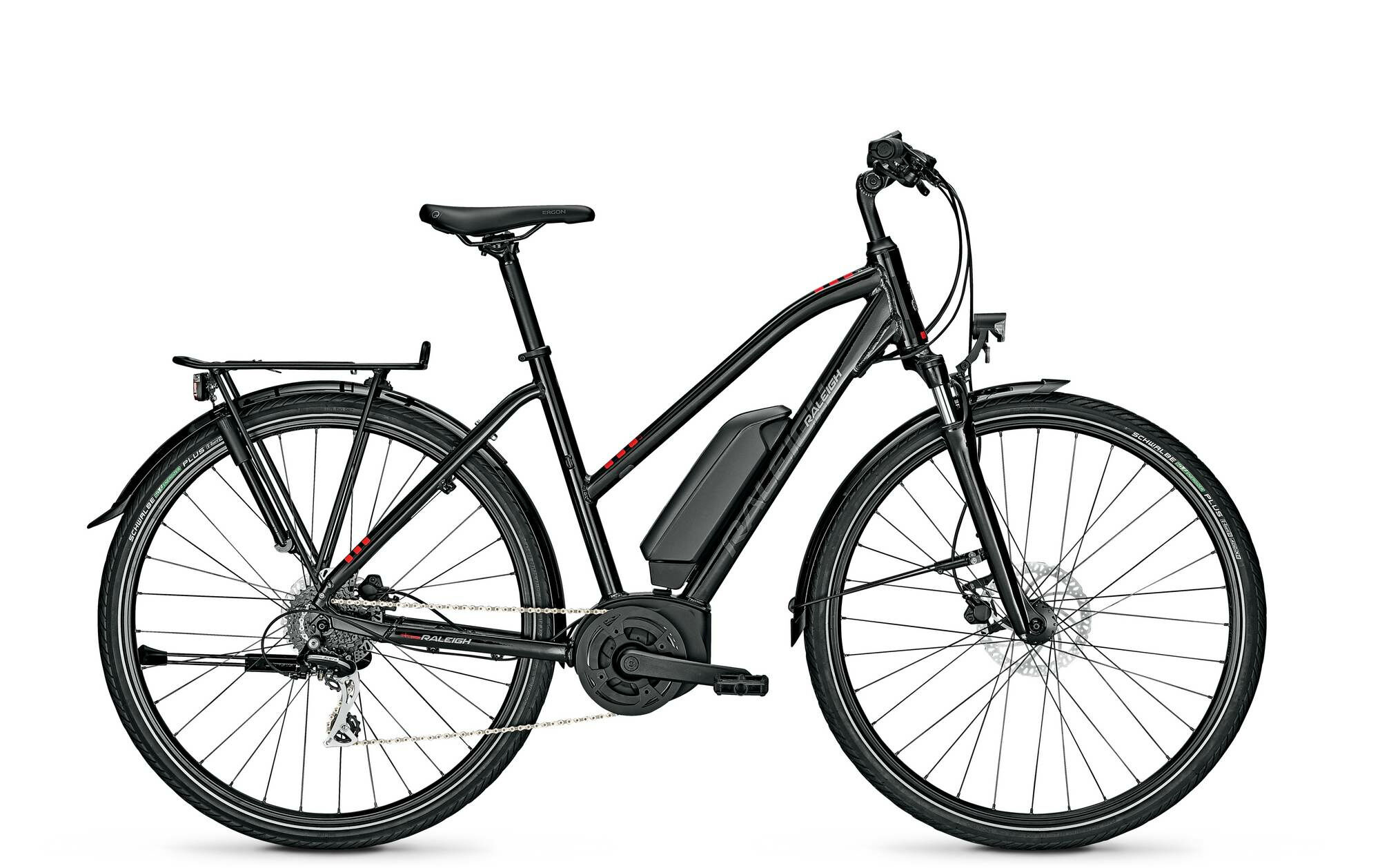 Raleigh STOKER LTD magicblack glossy 2021 28" 500 Wh Trapez