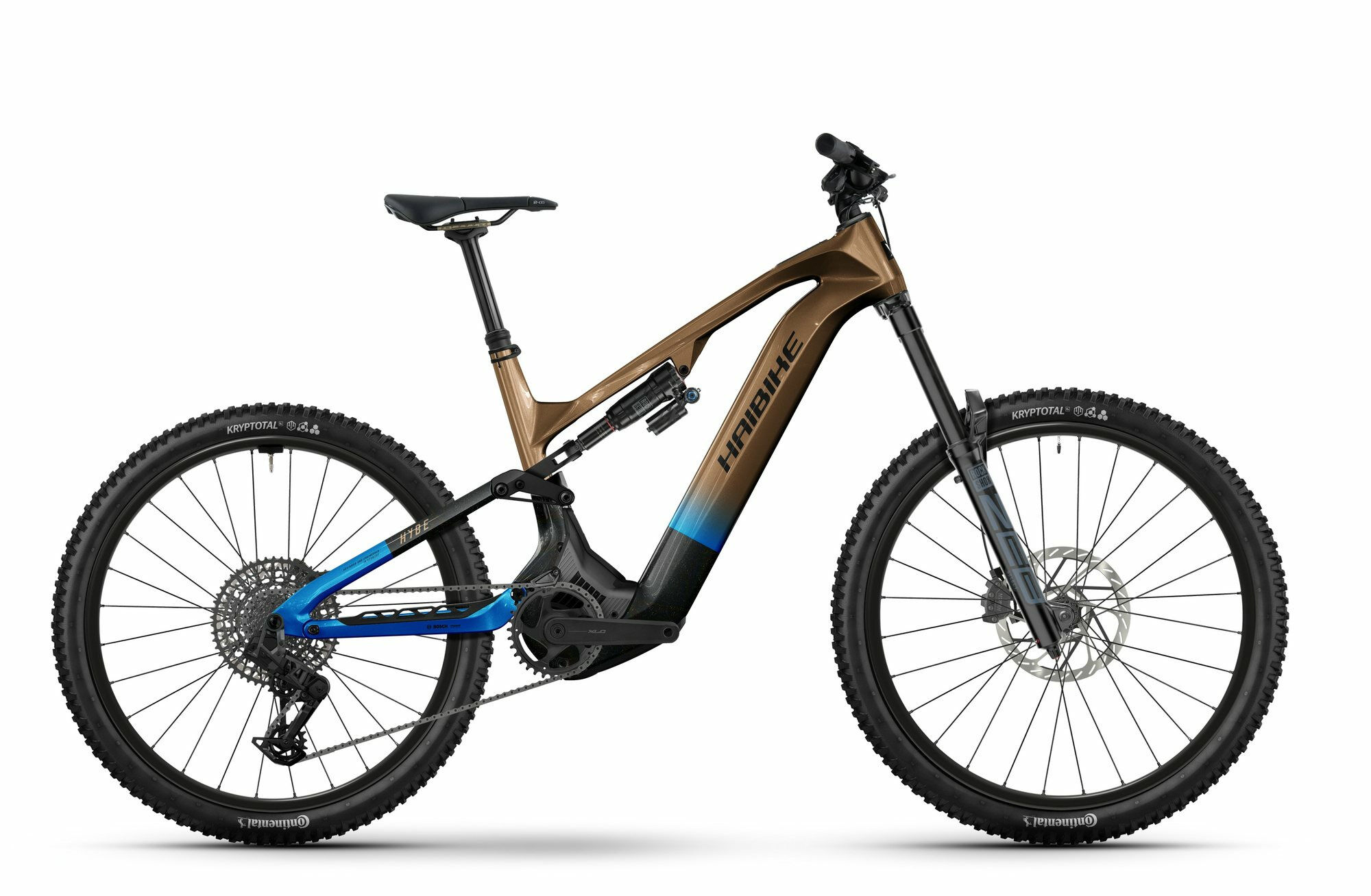 Haibike HYBE CF 9 bronze/azure/black glänzend 29"/27;5" 800 Wh Diamant XL