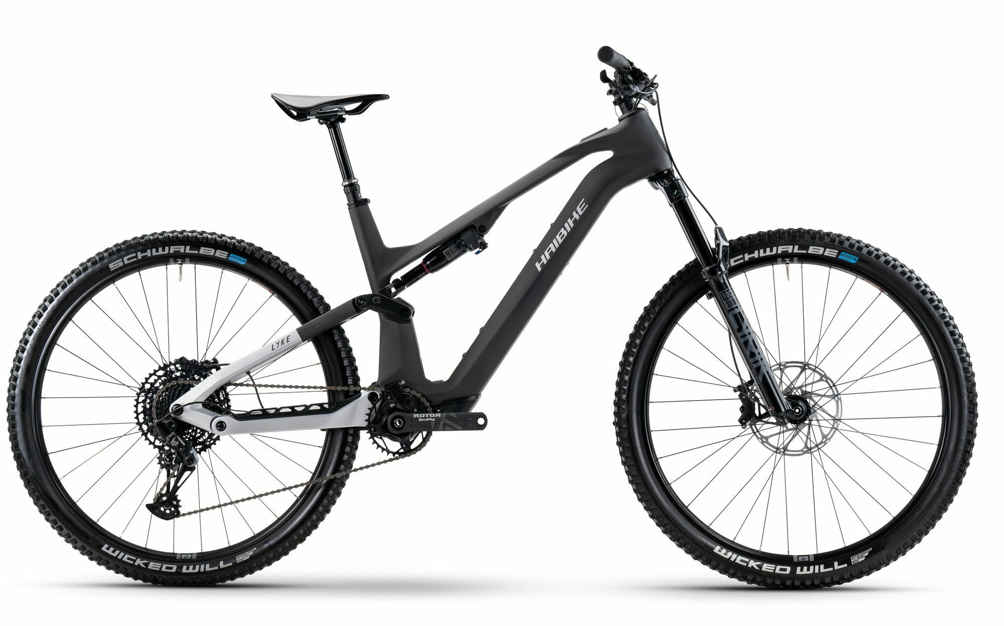 Haibike LYKE CF 10 carbon/silver matt 29" 480 Wh Diamant L