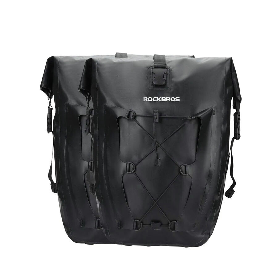 Rockbros AS-002-2 Bicycle Pannier Bag 2 Pcs Schwarz
