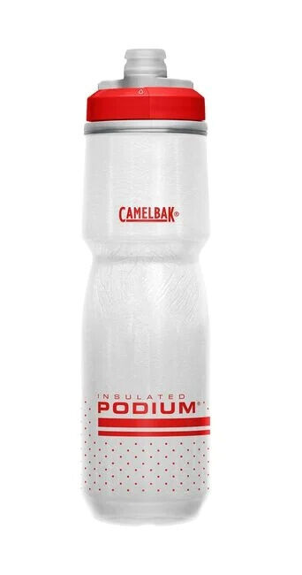 Camelbak PODIUM CHILL Trinkflasche Fiery Red / White
