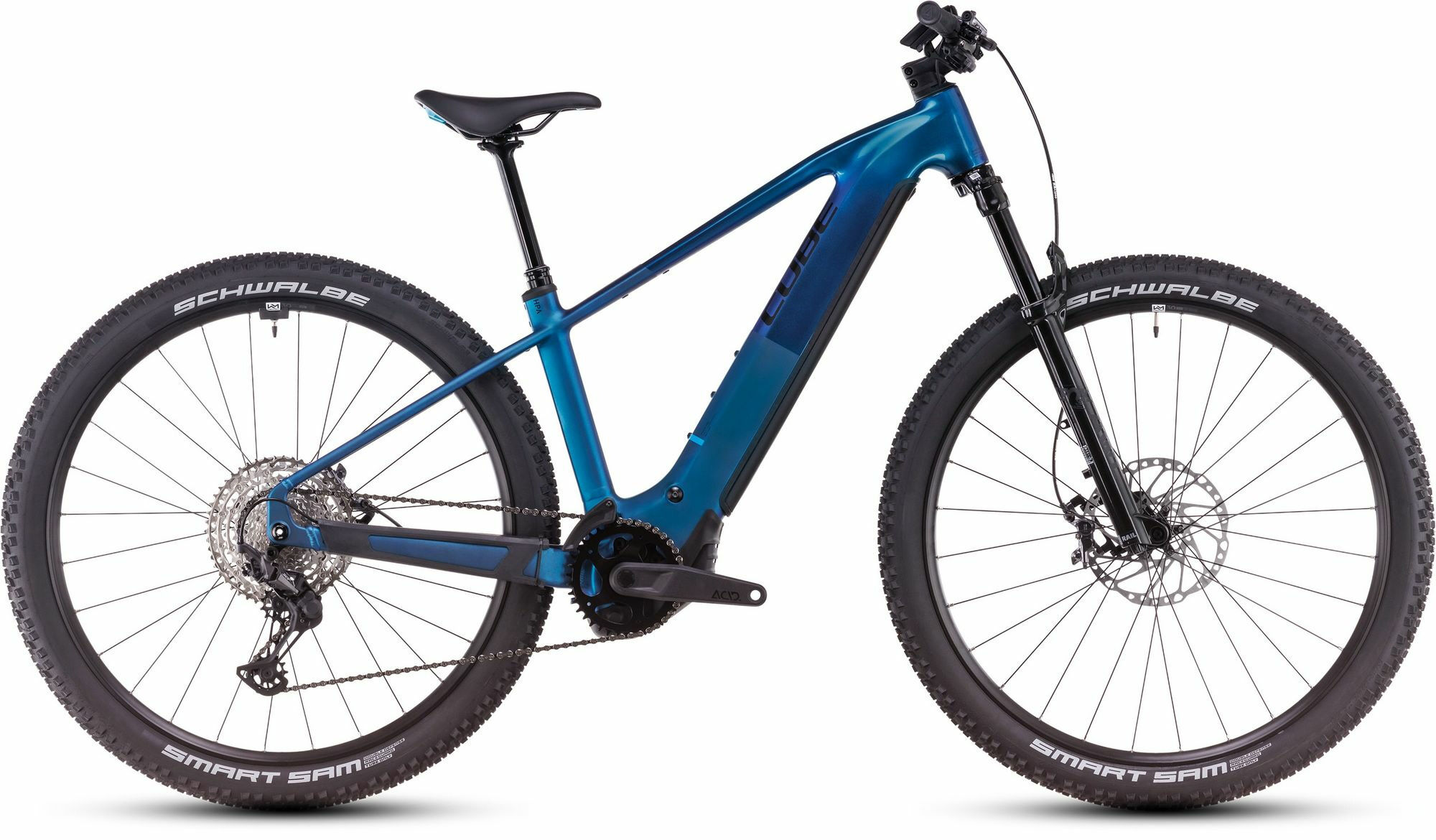 Cube REACTION HYBRID SLX 800 nebula´n´blue 29" 800 Wh Diamant