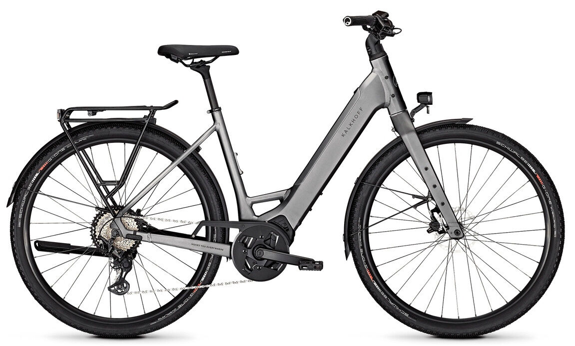 Kalkhoff ENDEAVOUR L EXCITE WAVE - 29" 400 Wh - jetgrey matt